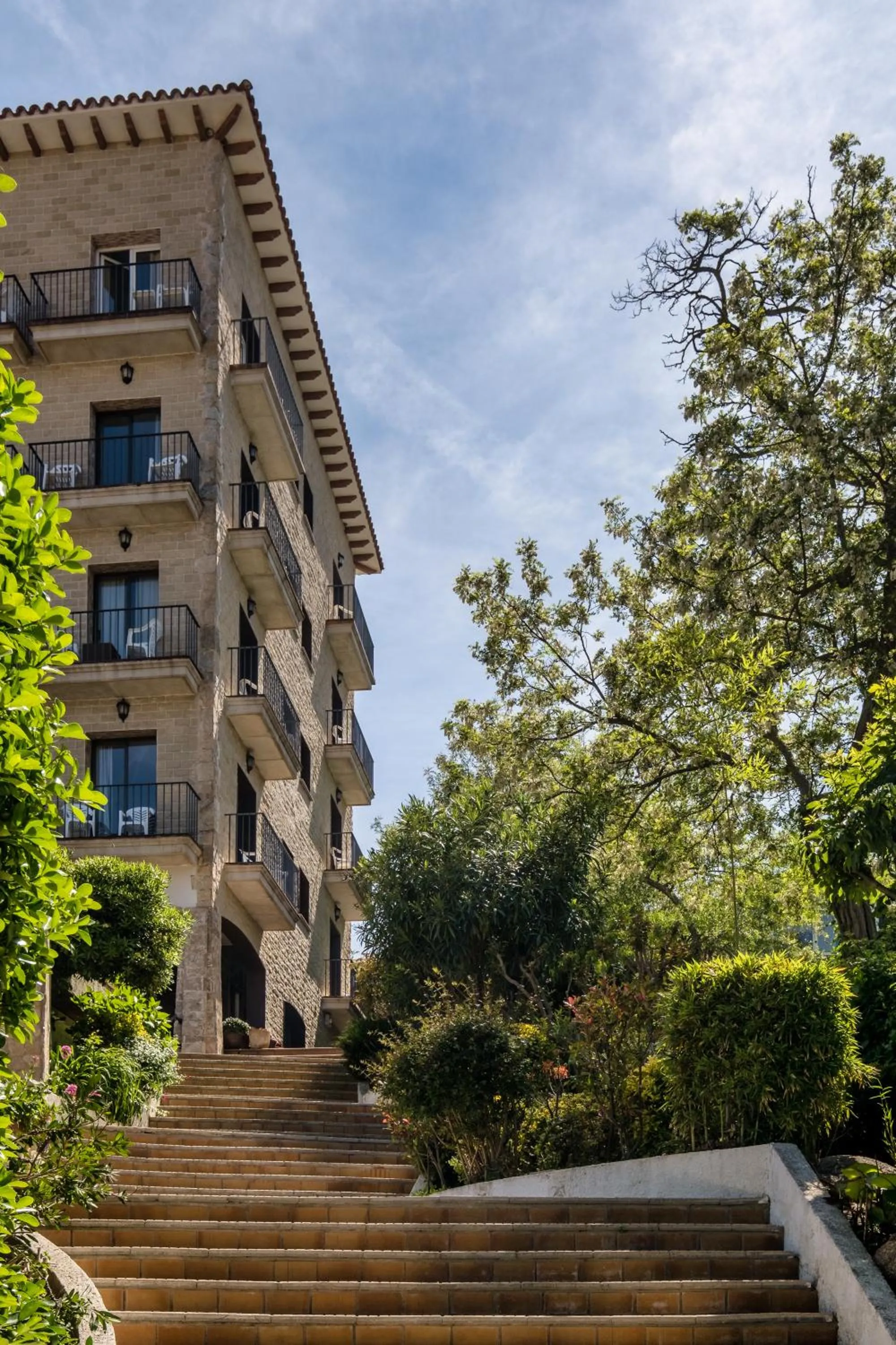 Property building in Hotel Montjoi by Brava Hoteles