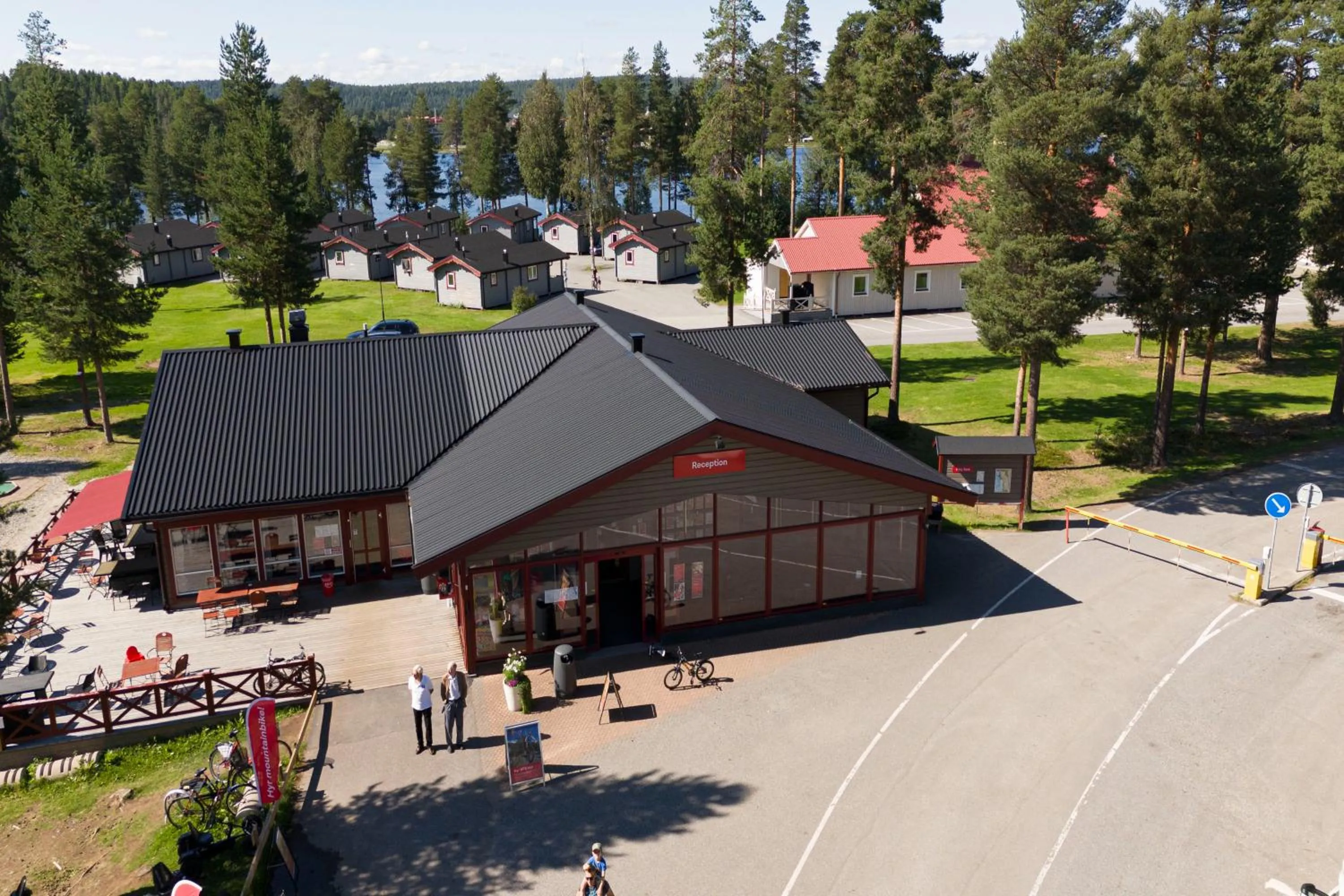 Lobby or reception in First Camp Ansia - Lycksele