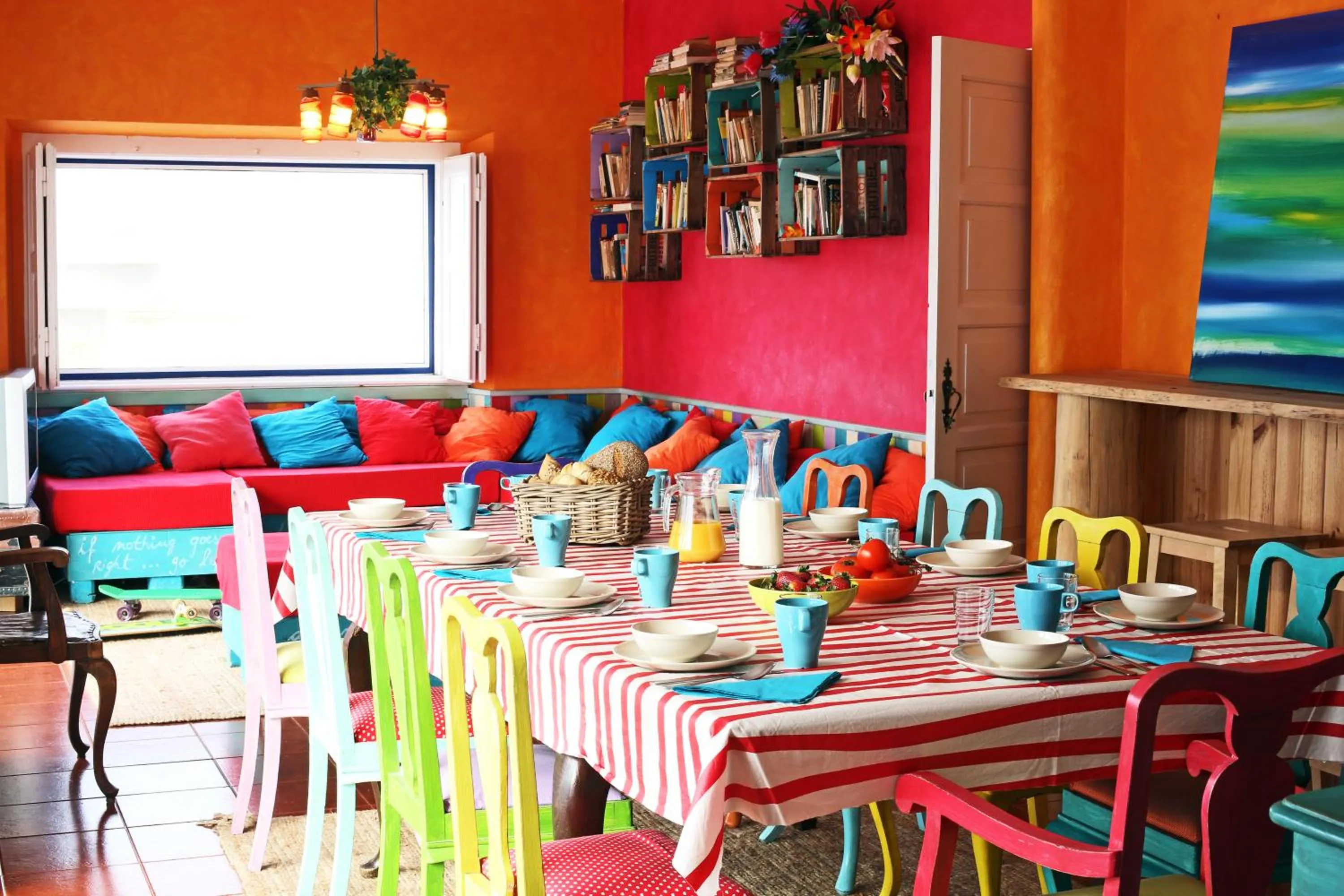 Living room in Chill in Ericeira Surf House