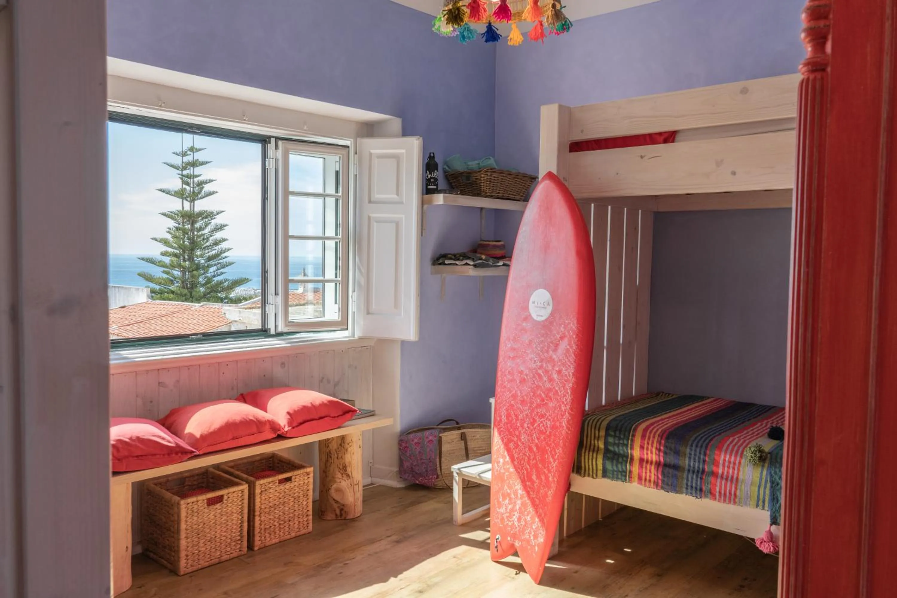 bunk bed, Bed in Chill in Ericeira Surf House