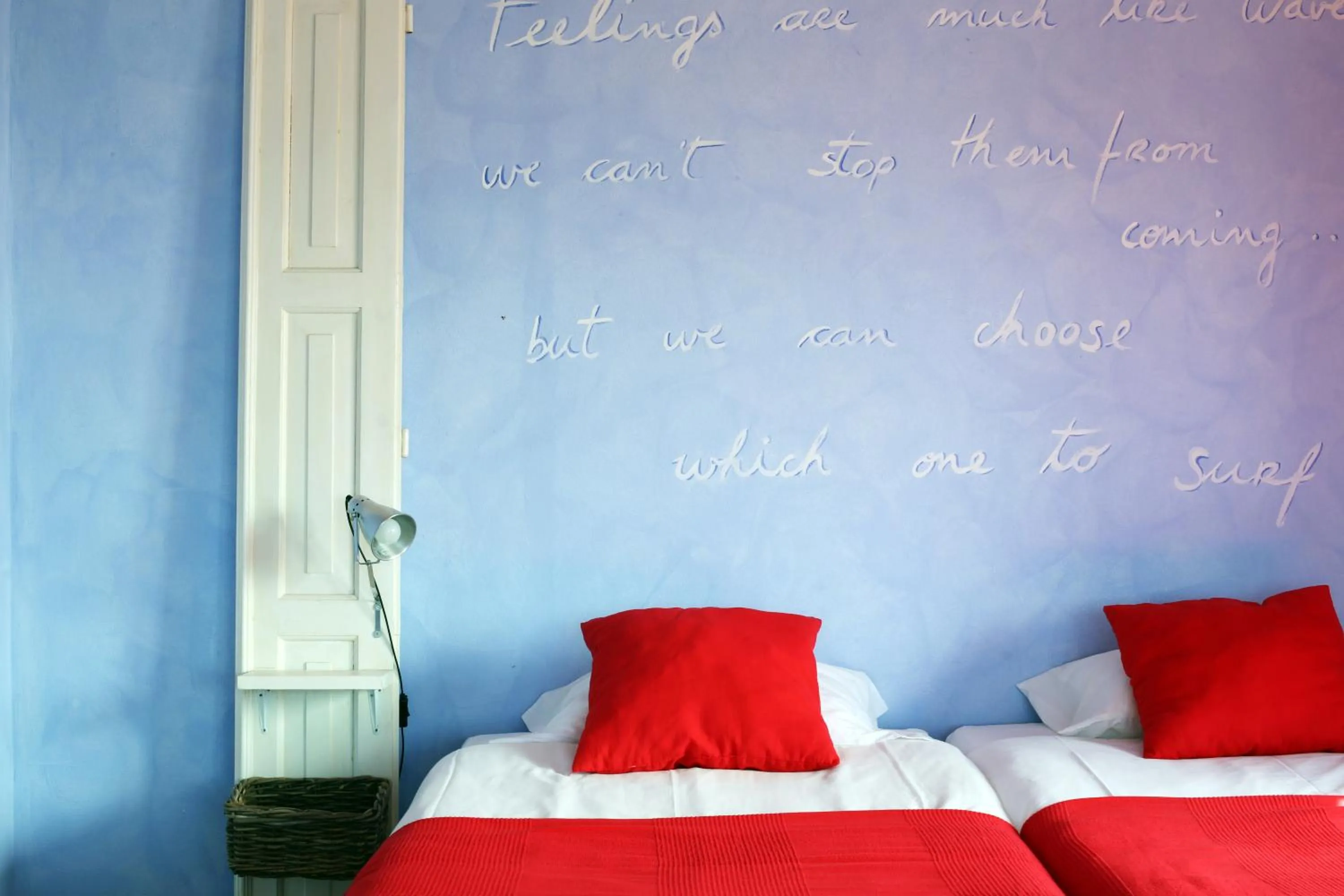 Bedroom, Bed in Chill in Ericeira Surf House