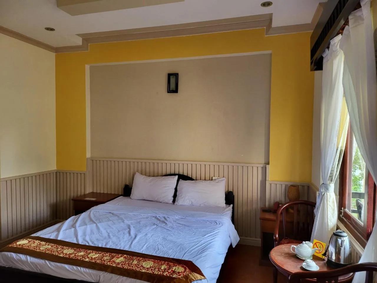 Bed in Rang Garden Bungalow