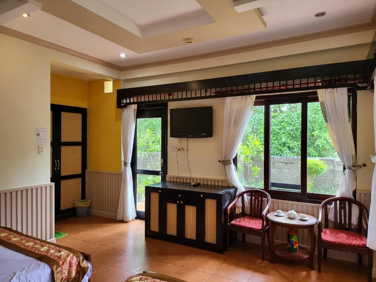 Seating area in Rang Garden Bungalow