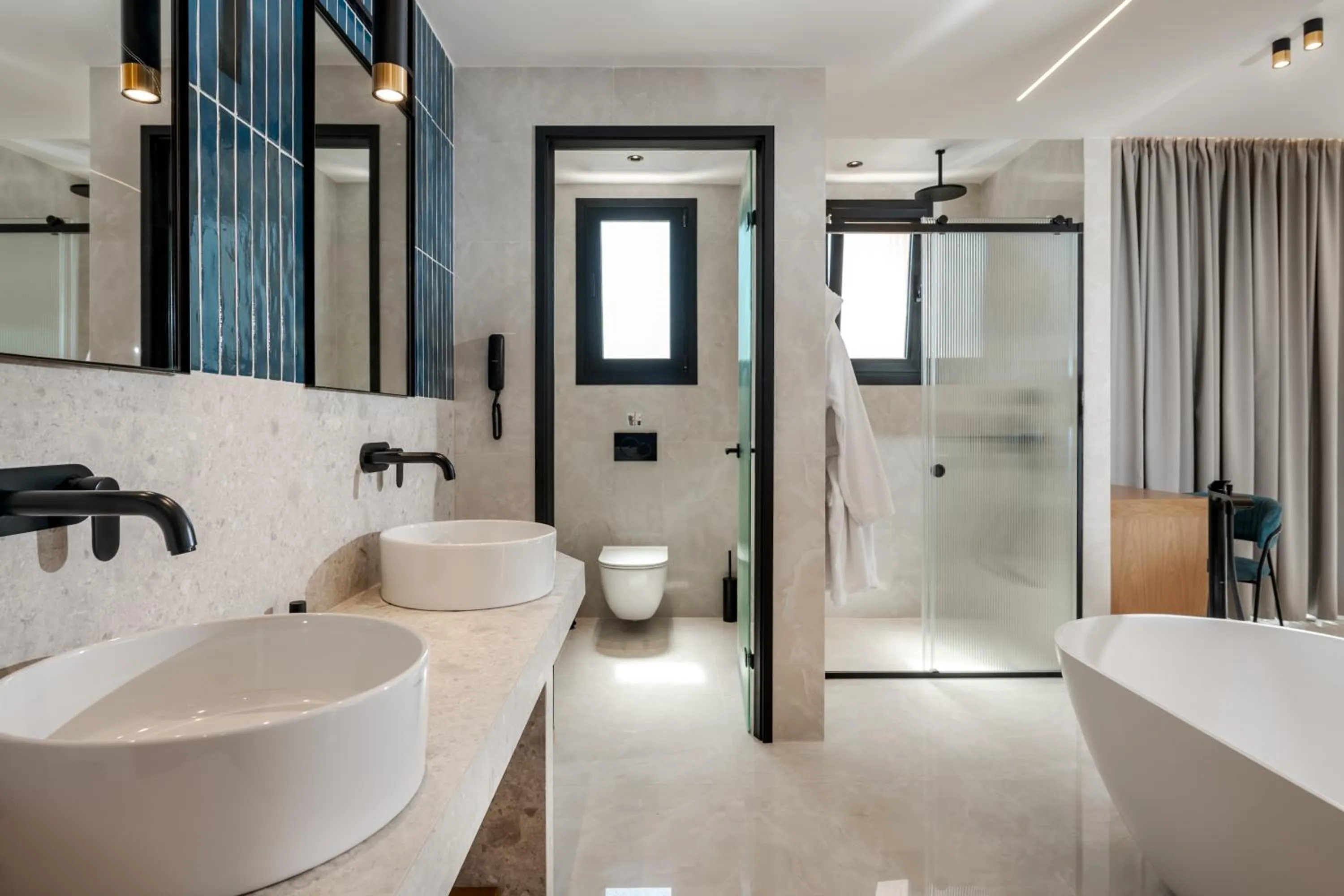 Shower in Canadian Hotel