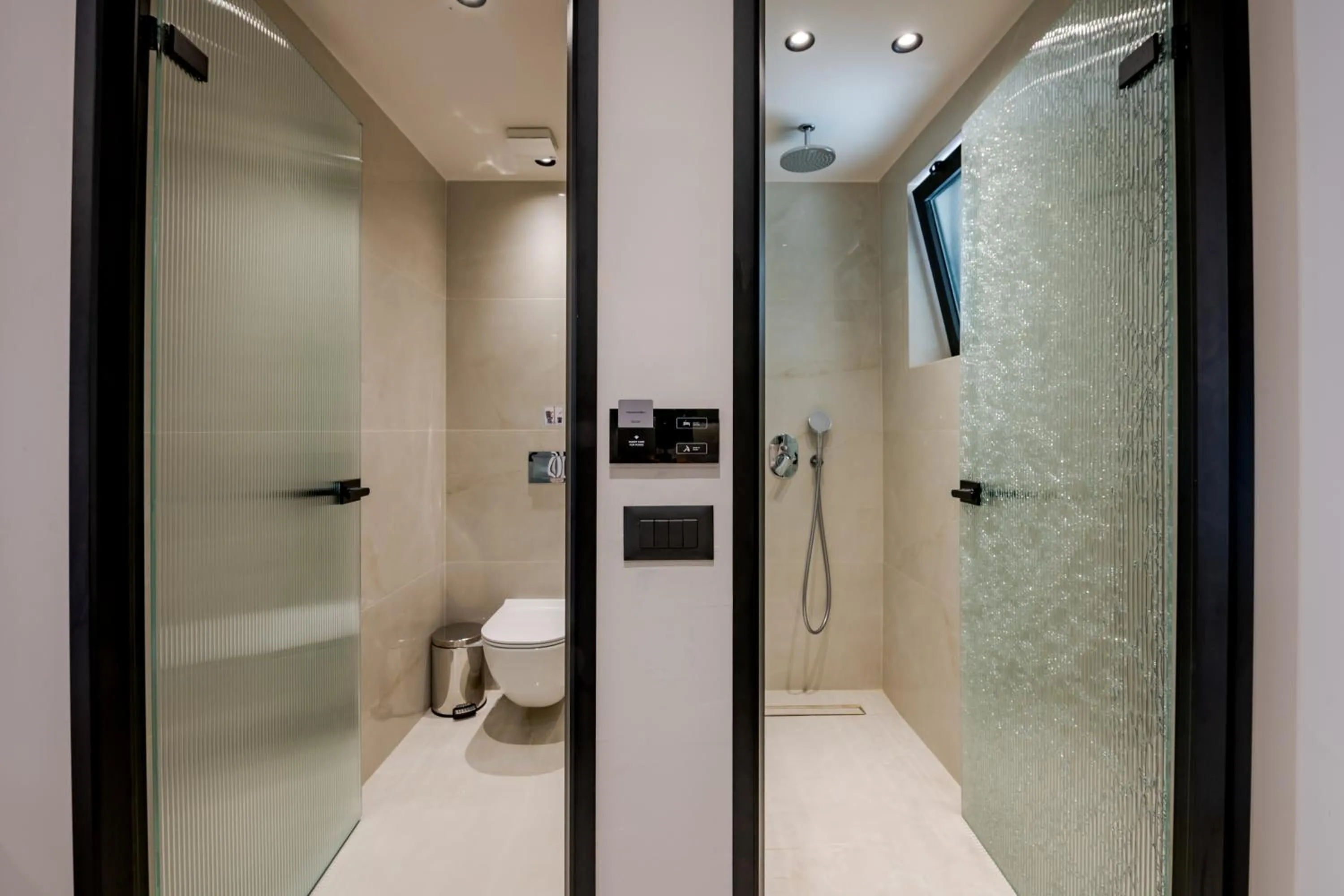 Shower in Canadian Hotel