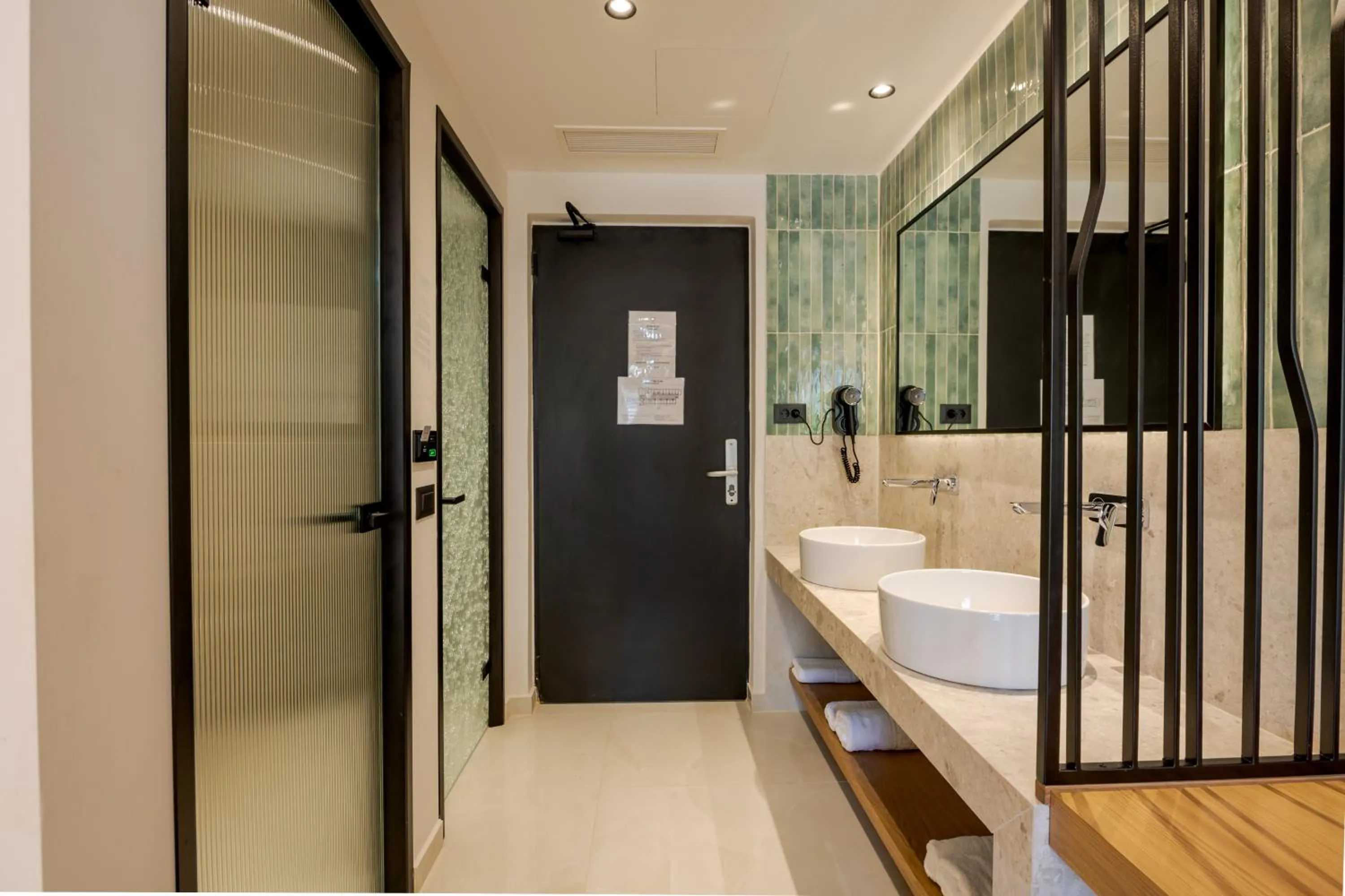 Bathroom in Canadian Hotel