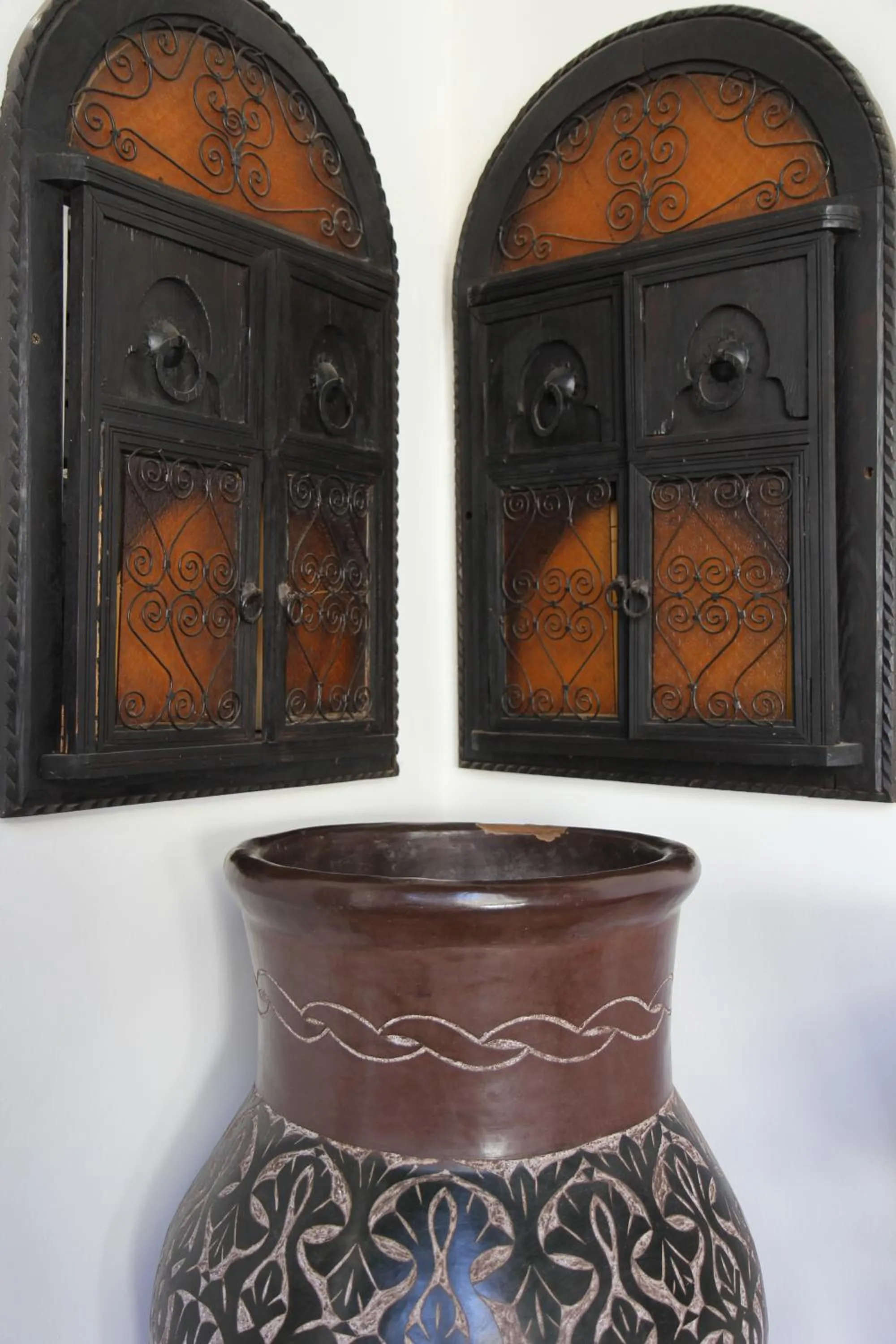 Decorative detail in Riad Terra Bahia