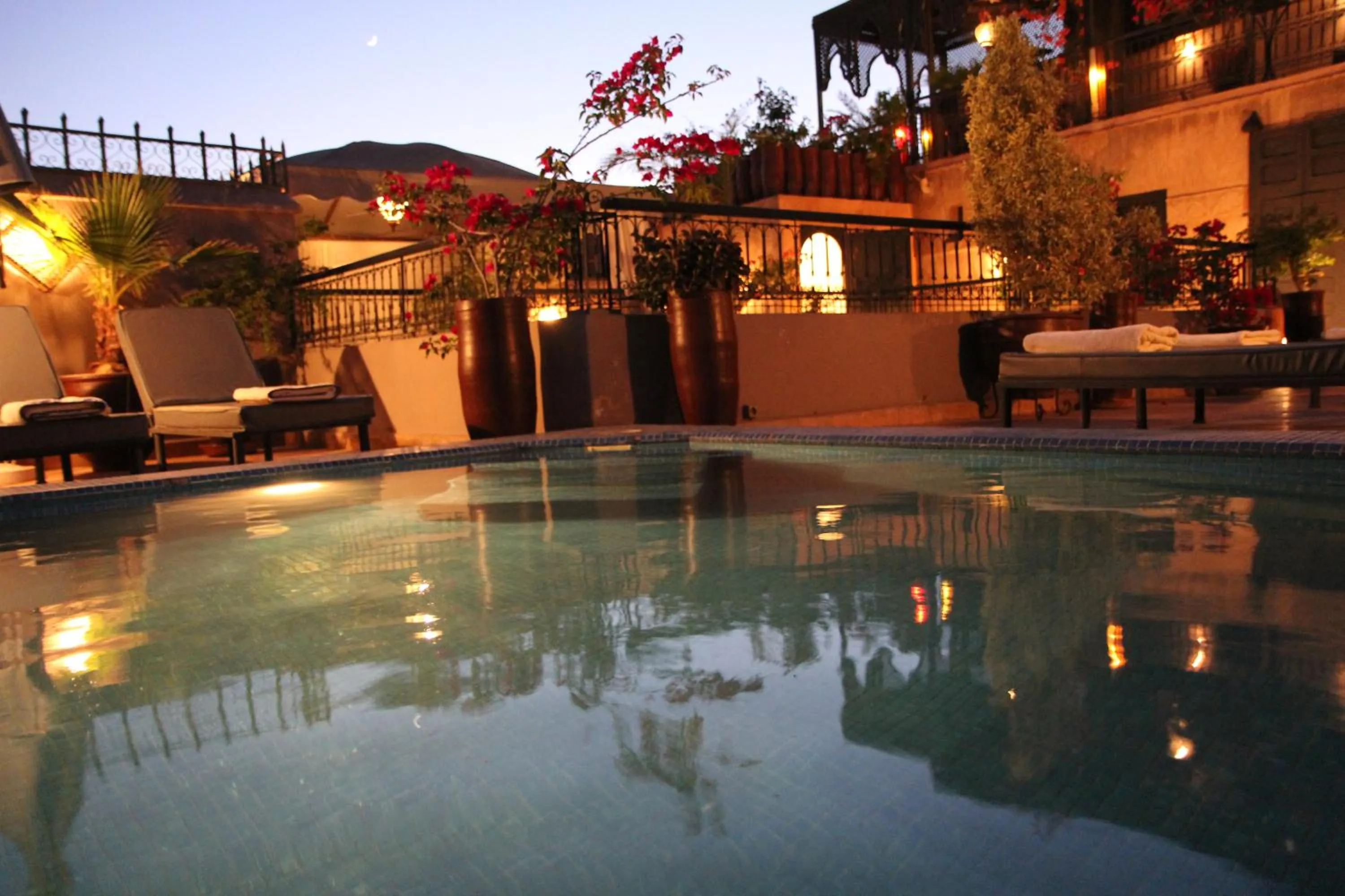 Swimming pool in Riad Terra Bahia