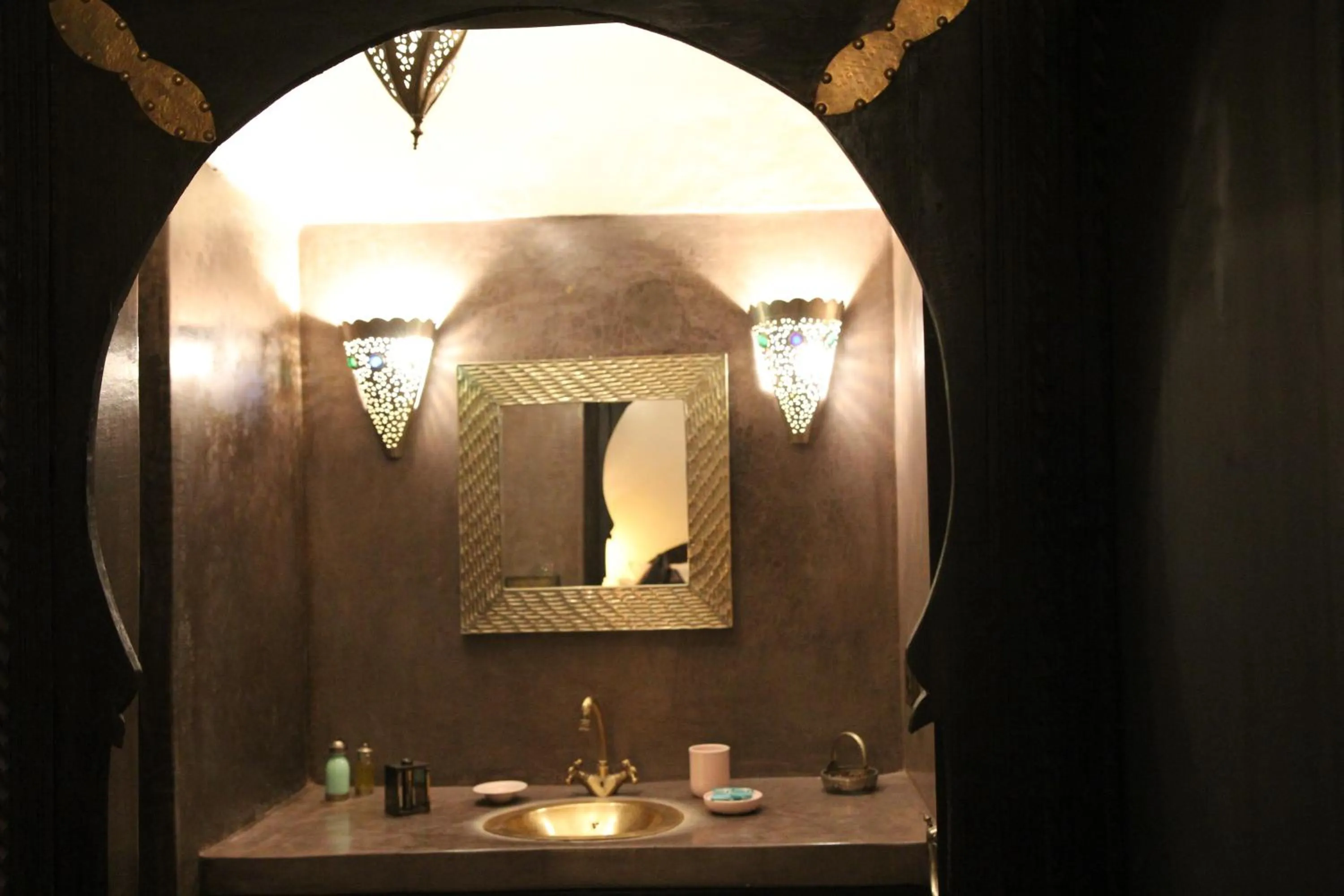 Bathroom in Riad Terra Bahia