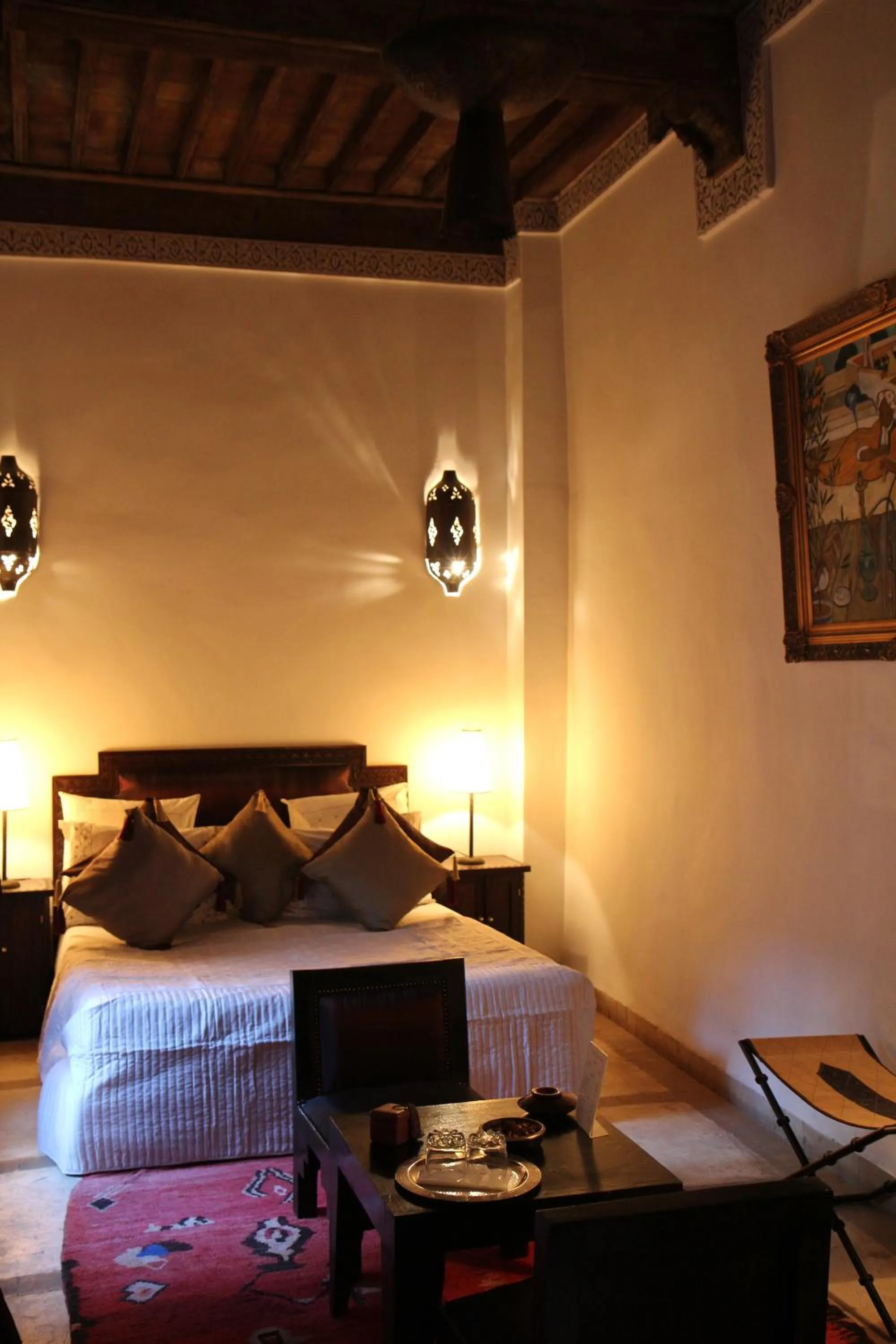 Photo of the whole room, Bed in Riad Terra Bahia