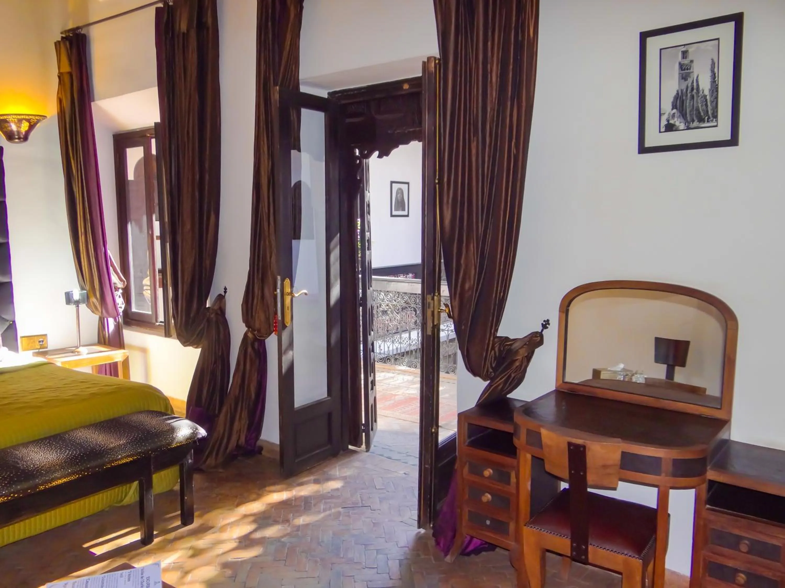 Bedroom, Bed in Riad Terra Bahia