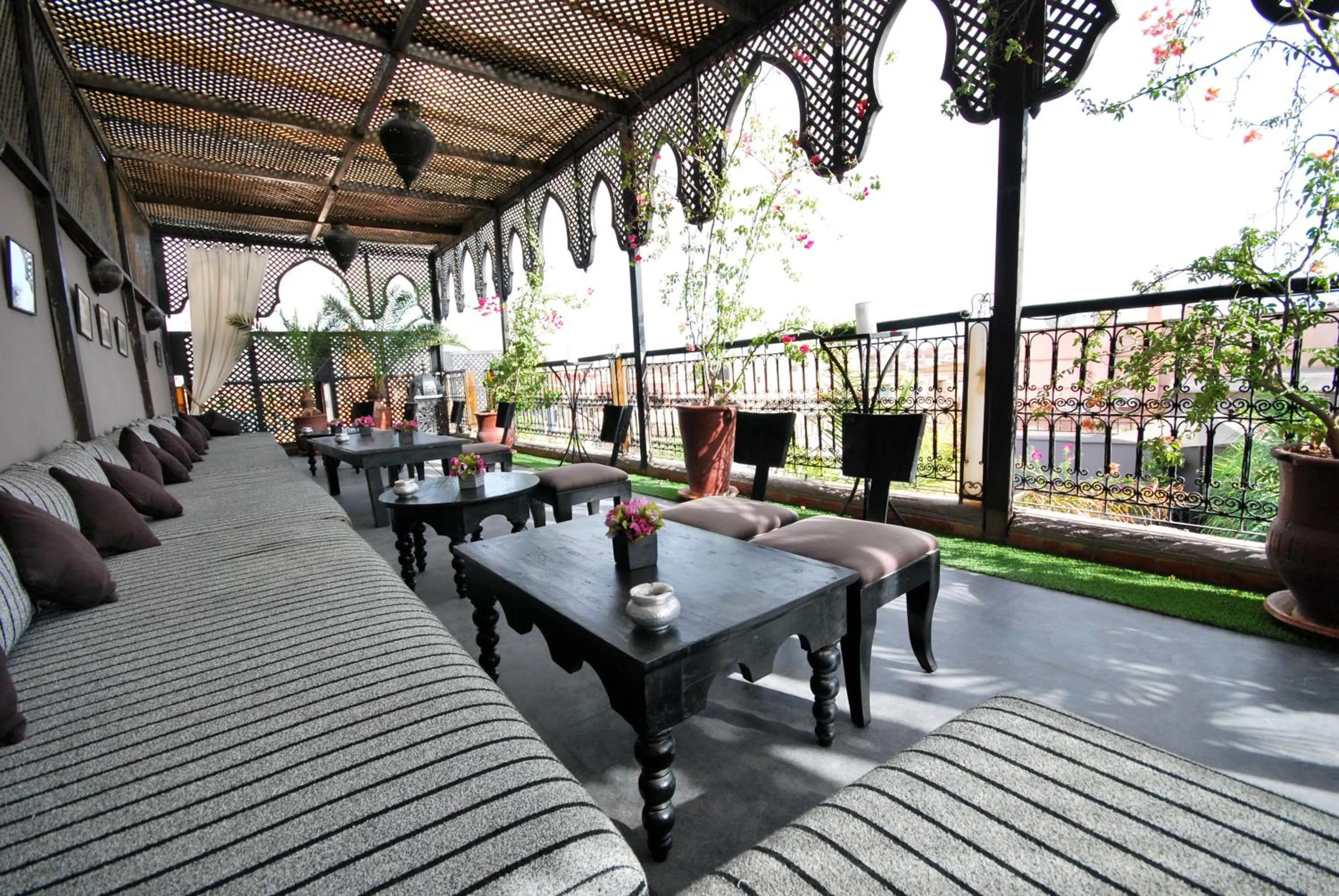 Lounge or bar in Riad Terra Bahia