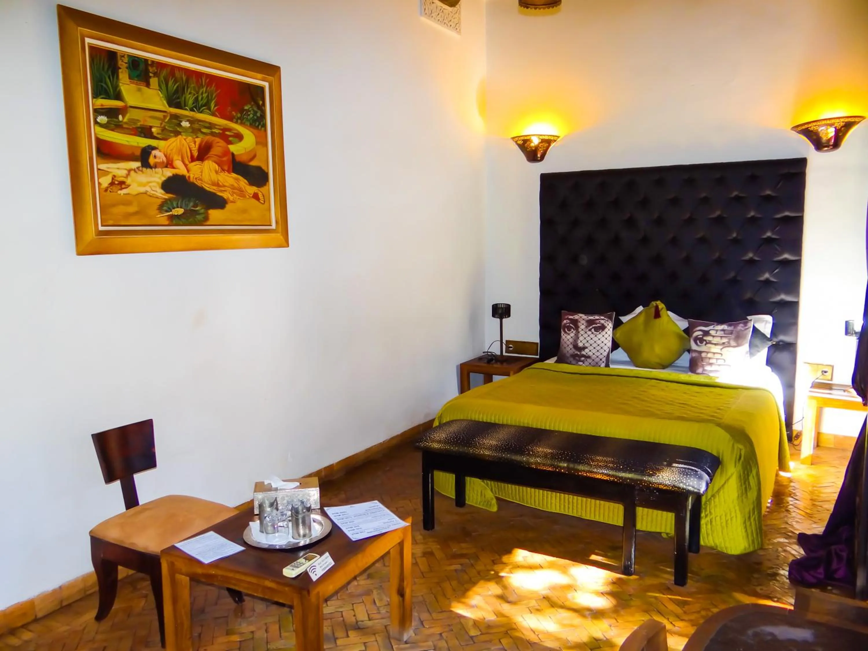 Bedroom, Bed in Riad Terra Bahia