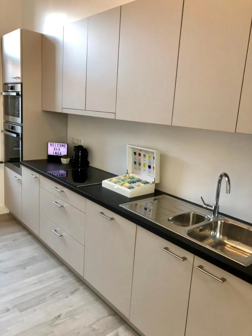 Communal kitchen in Inga