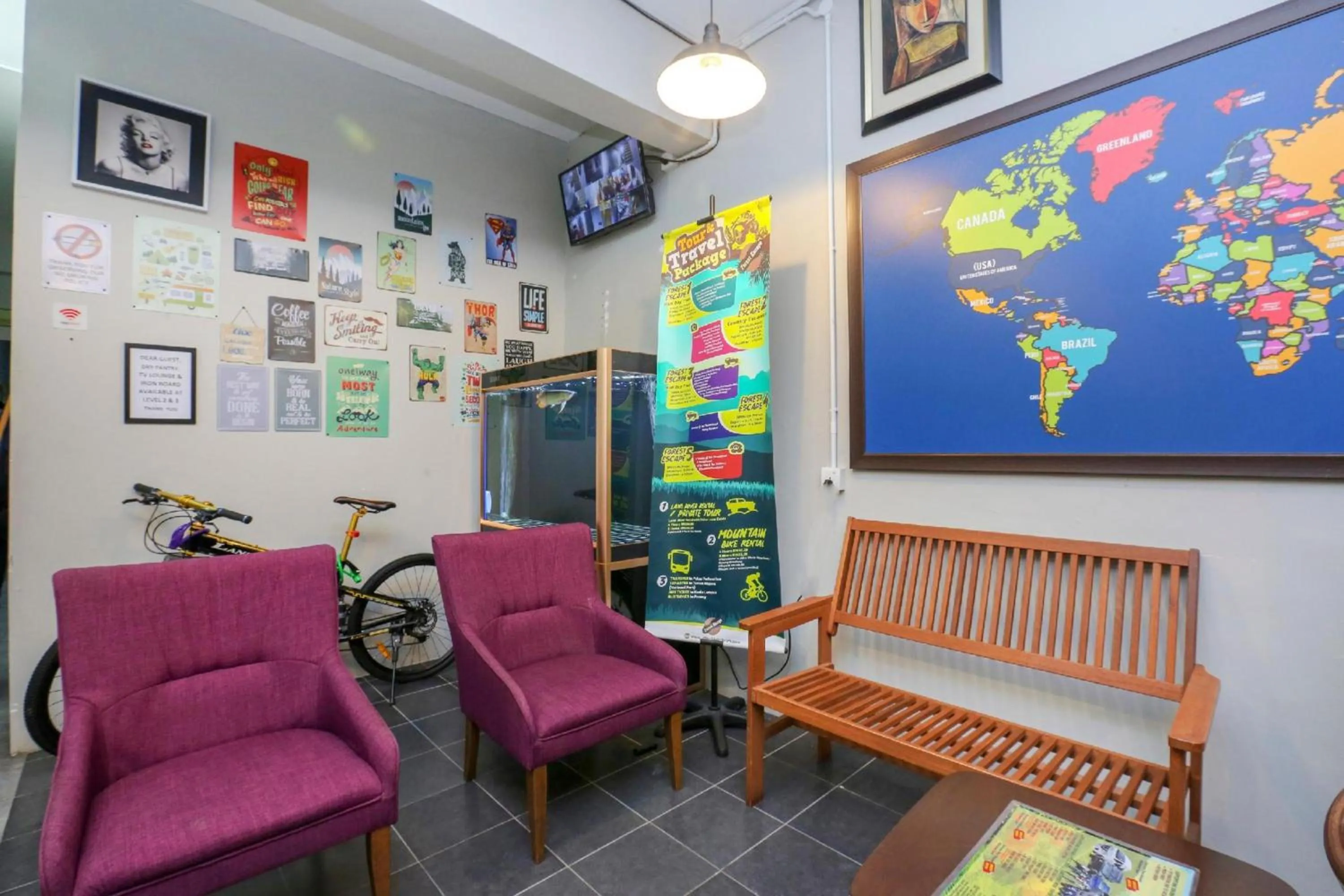 Lobby or reception in SPOT ON 89751 Bed Station Guest House