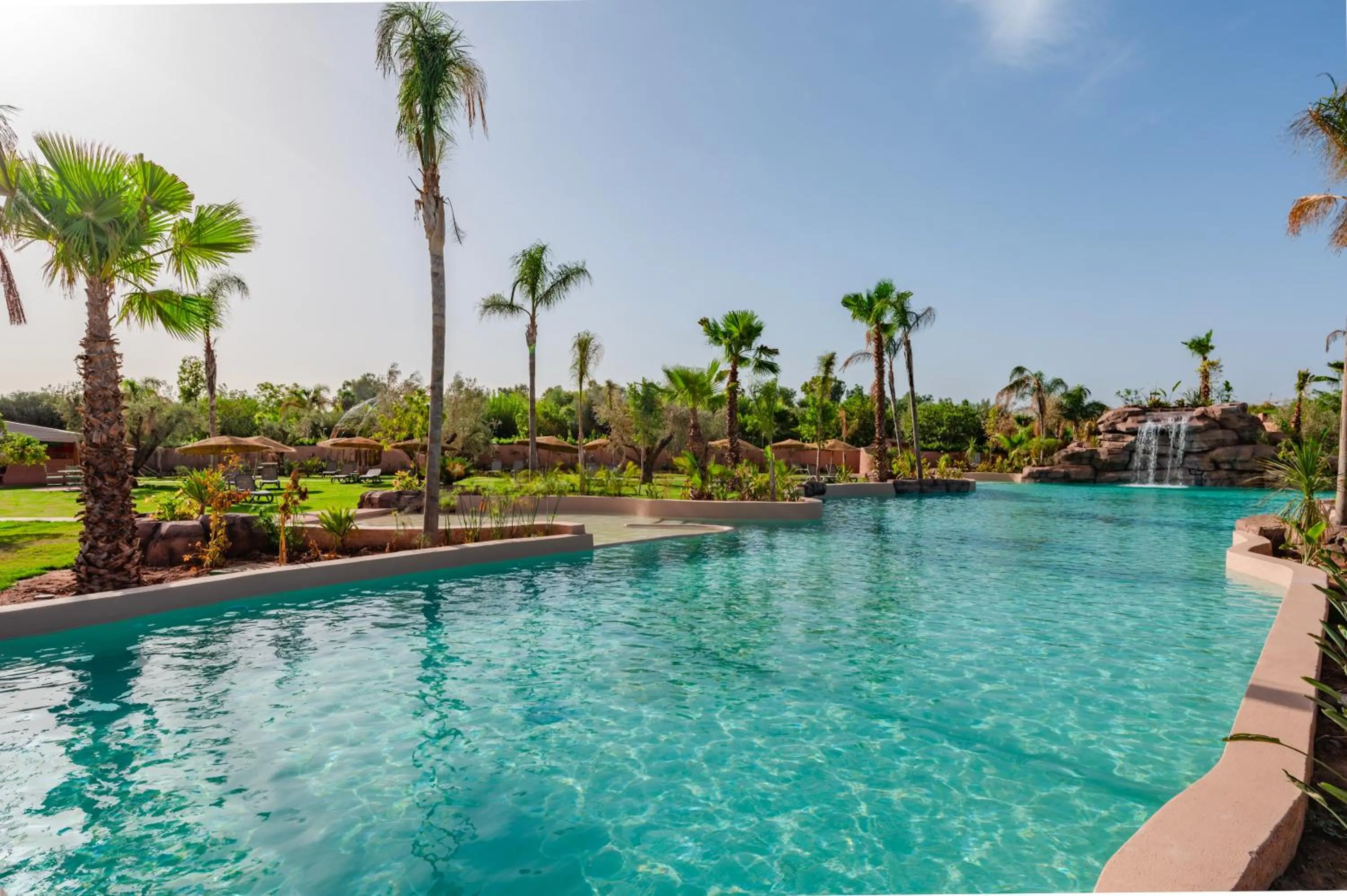 Swimming pool in Oasis lodges