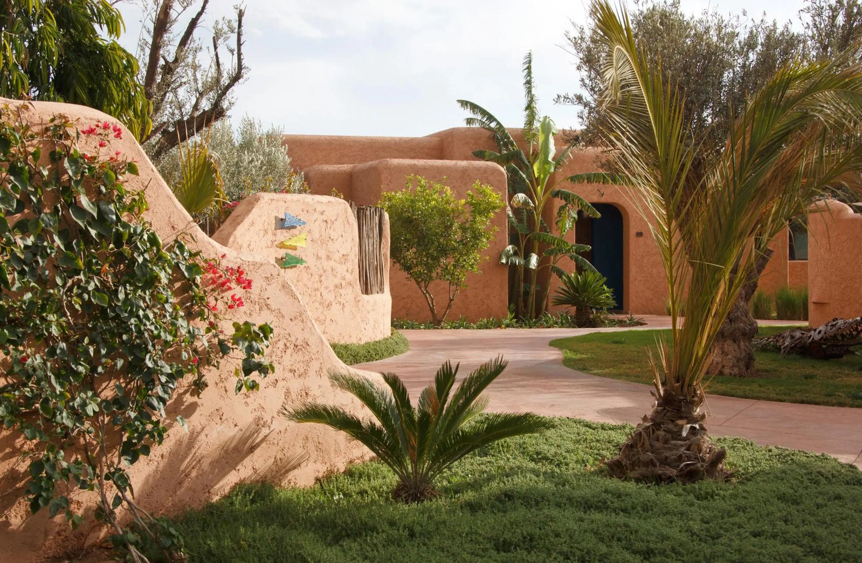 Garden in Oasis lodges