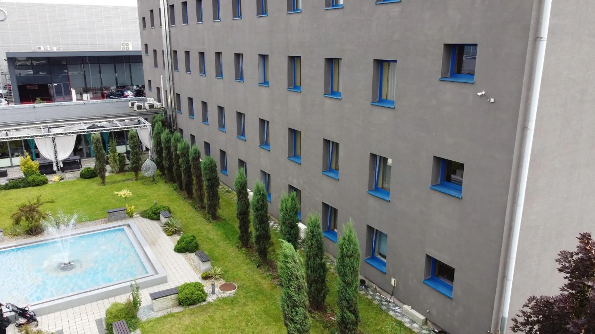 Garden in Hotel Malinowski Business