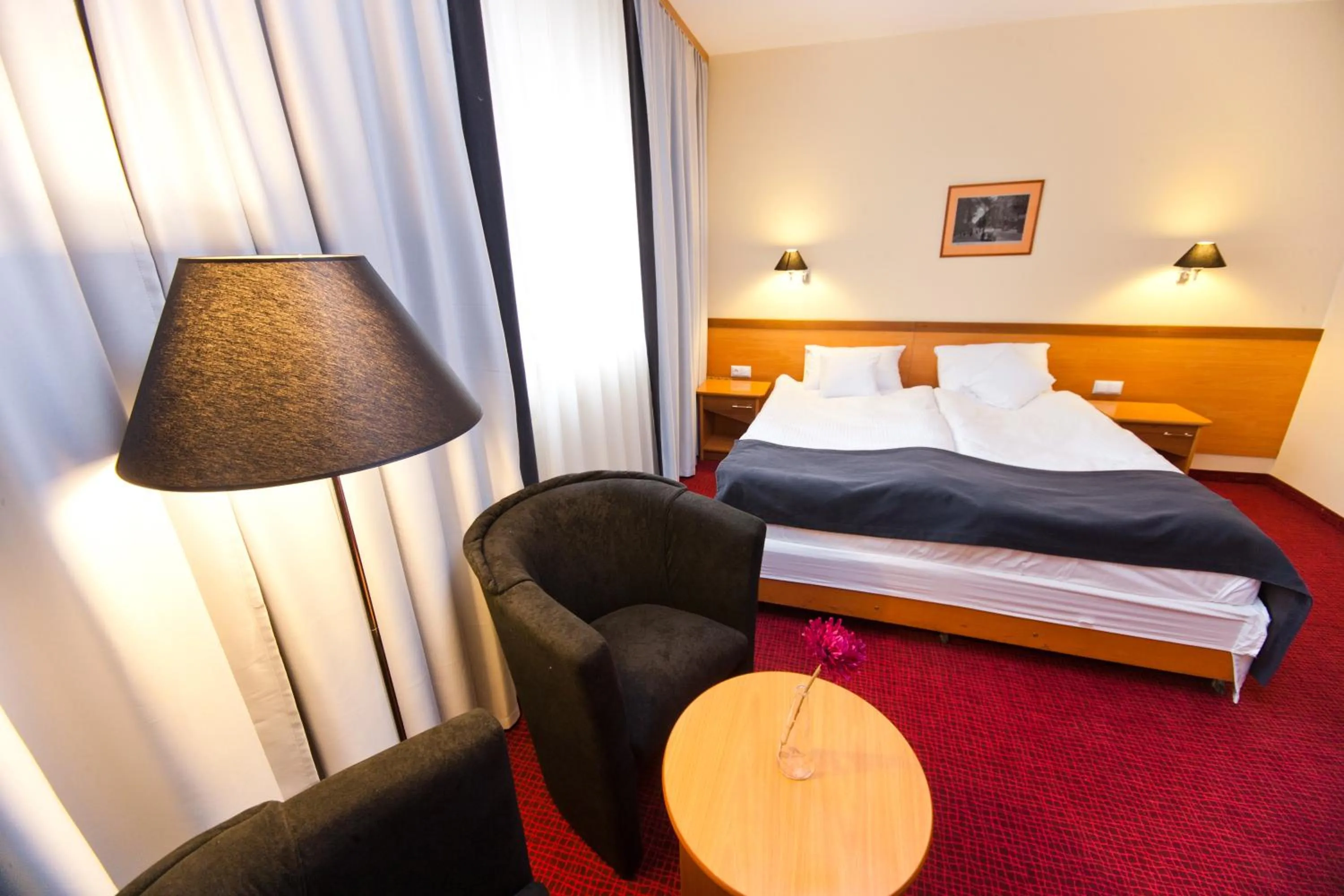 Bedroom, Bed in Hotel Malinowski Business