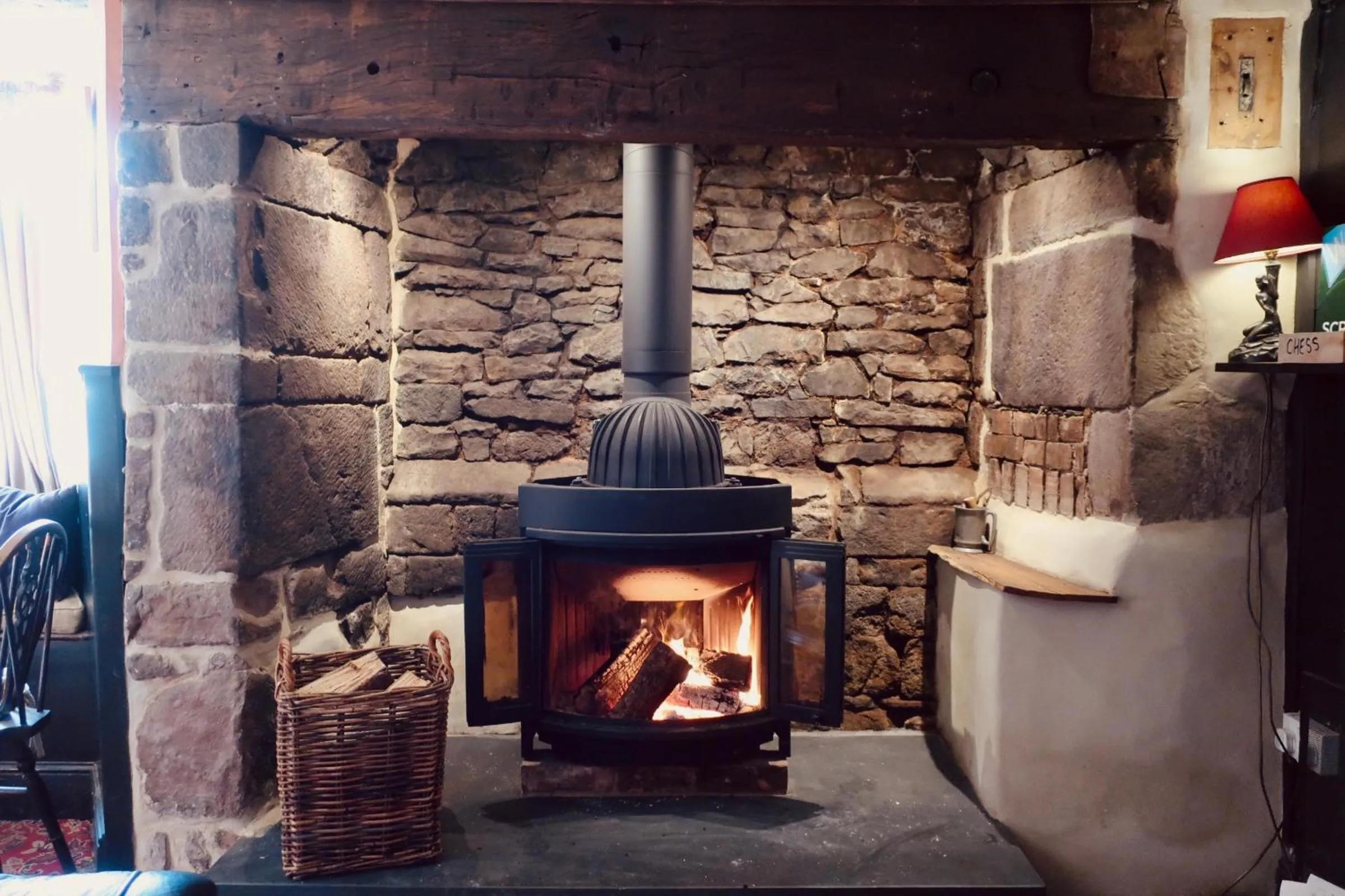 Lounge or bar in The Lamb Inn