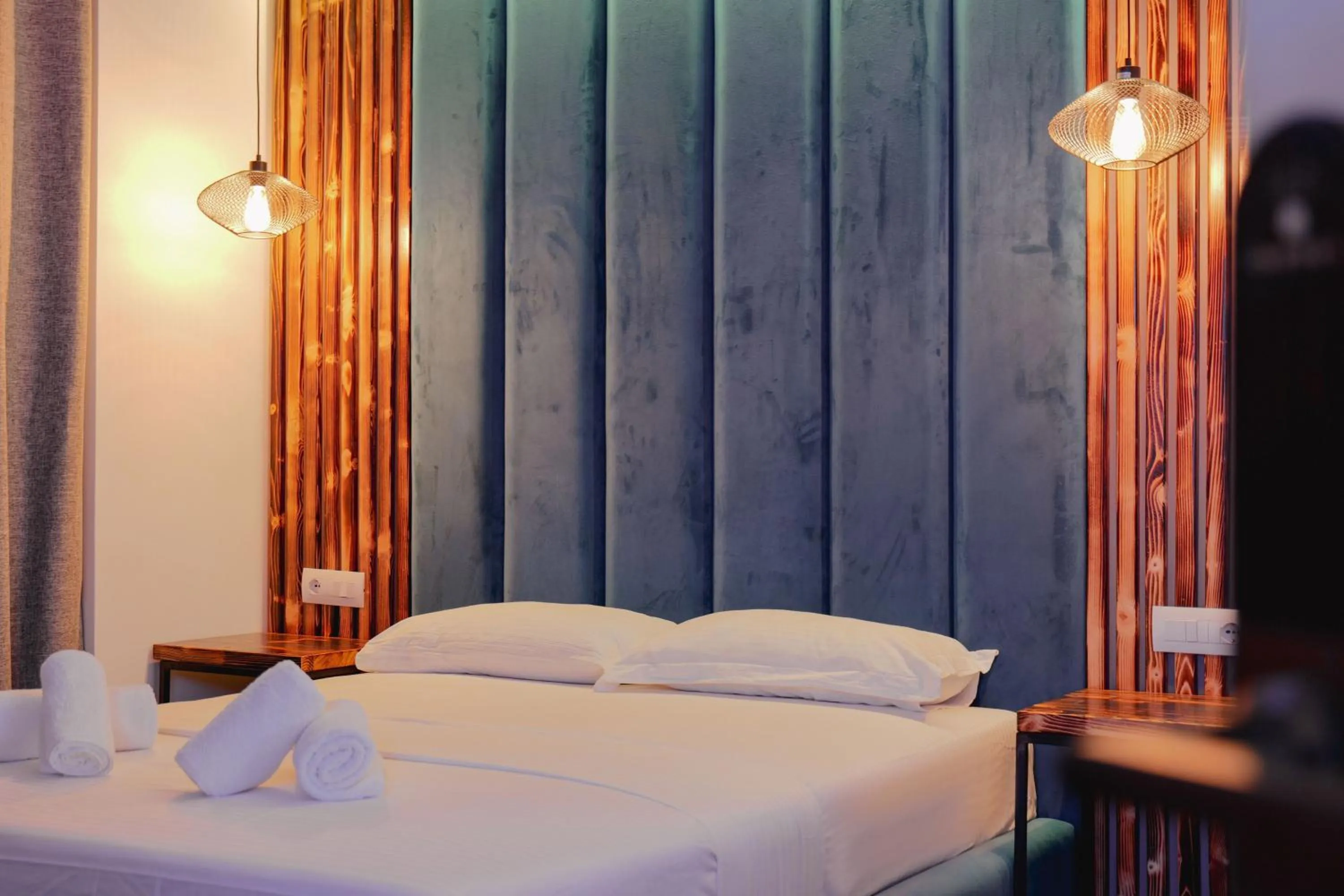 Bedroom, Bed in Hotel Piramida