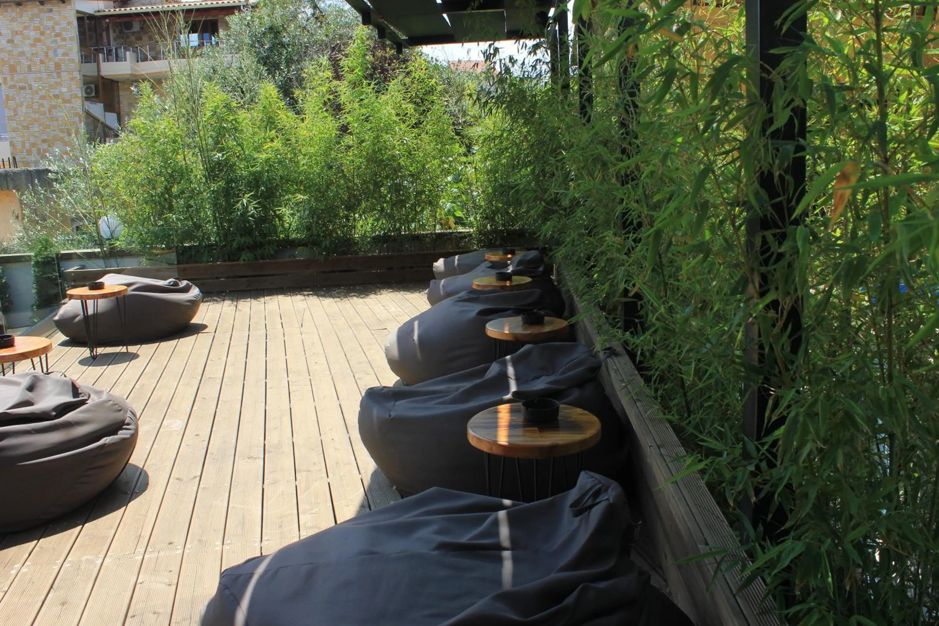 Garden in Hotel Piramida