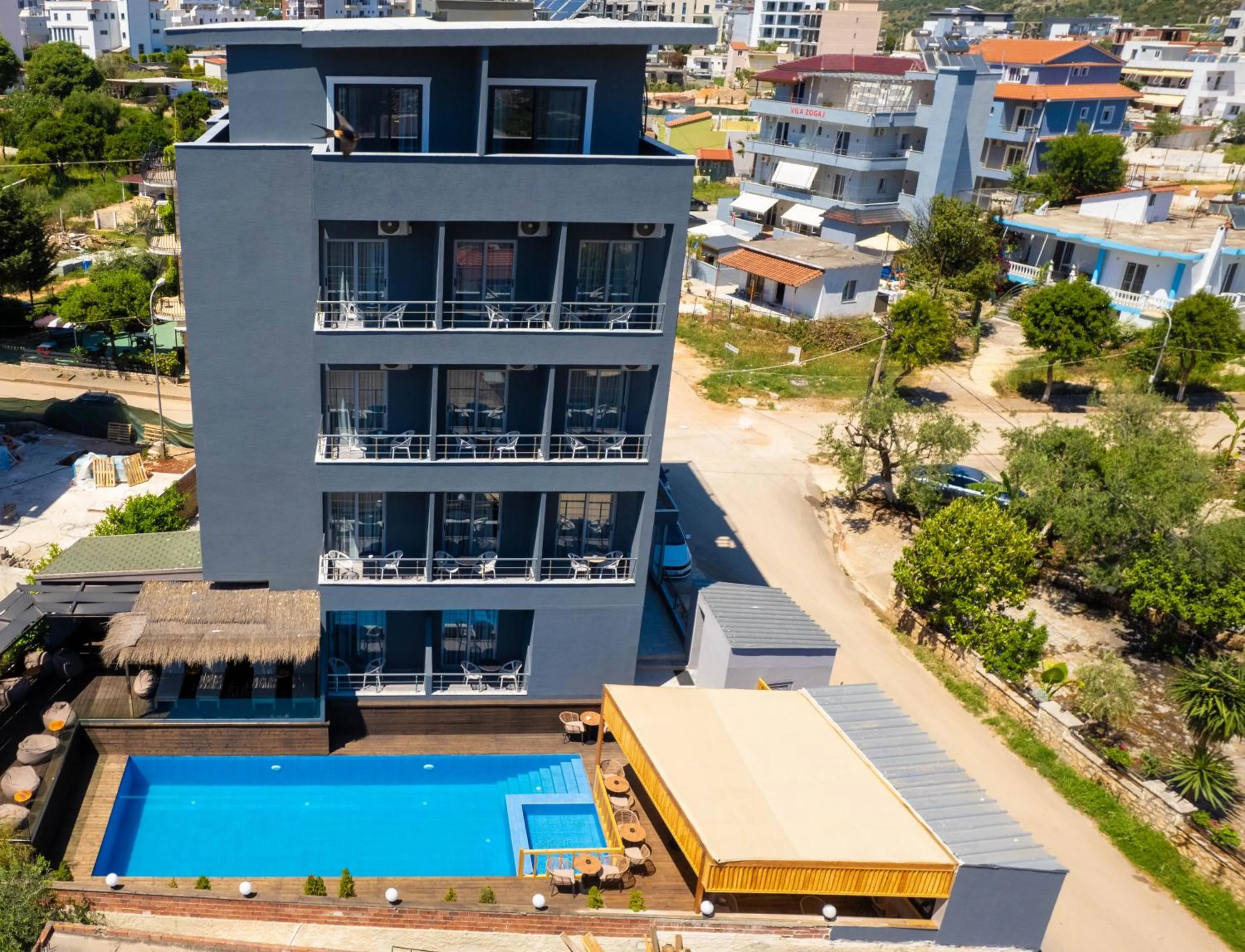 Property building in Hotel Piramida