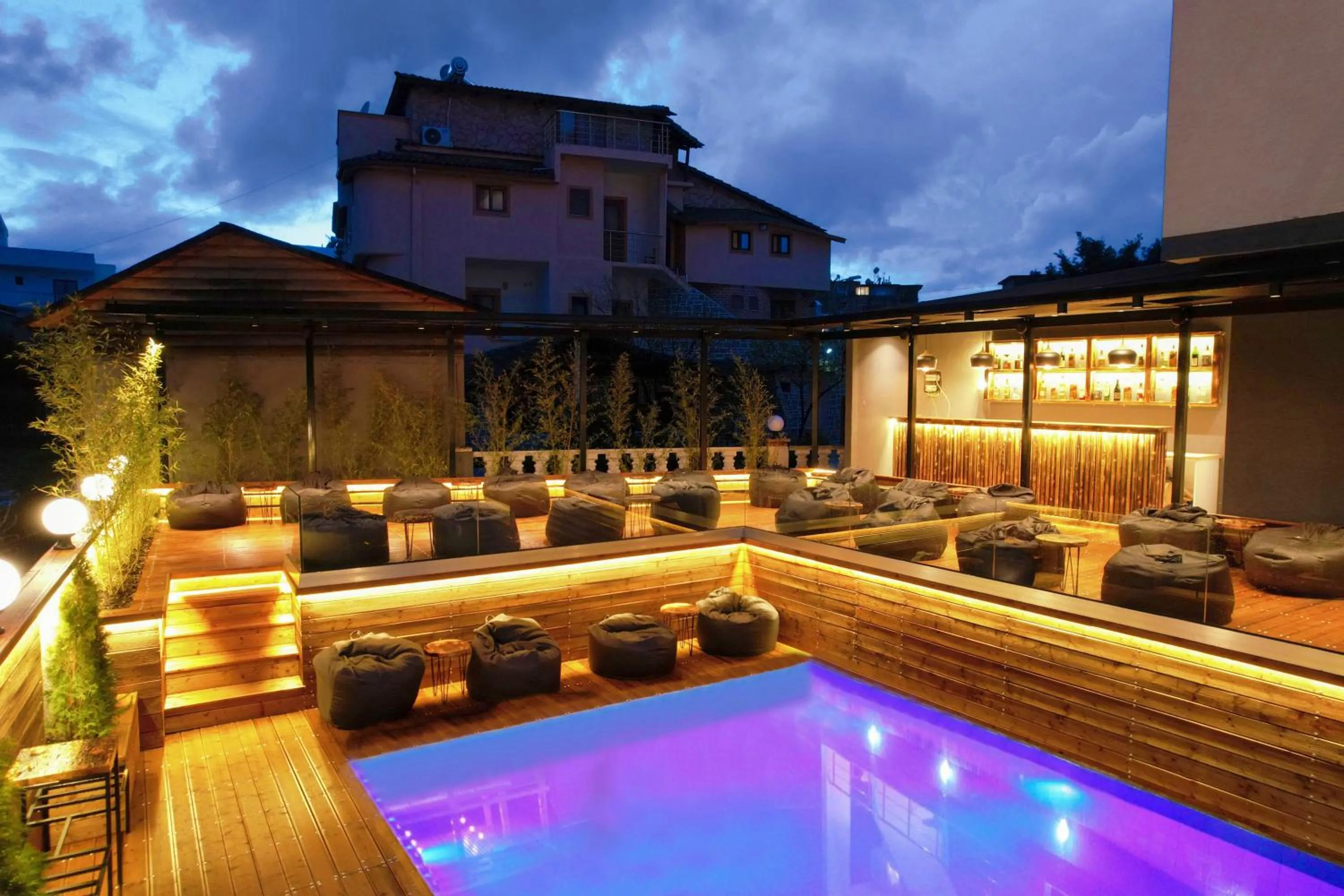 Property building in Hotel Piramida