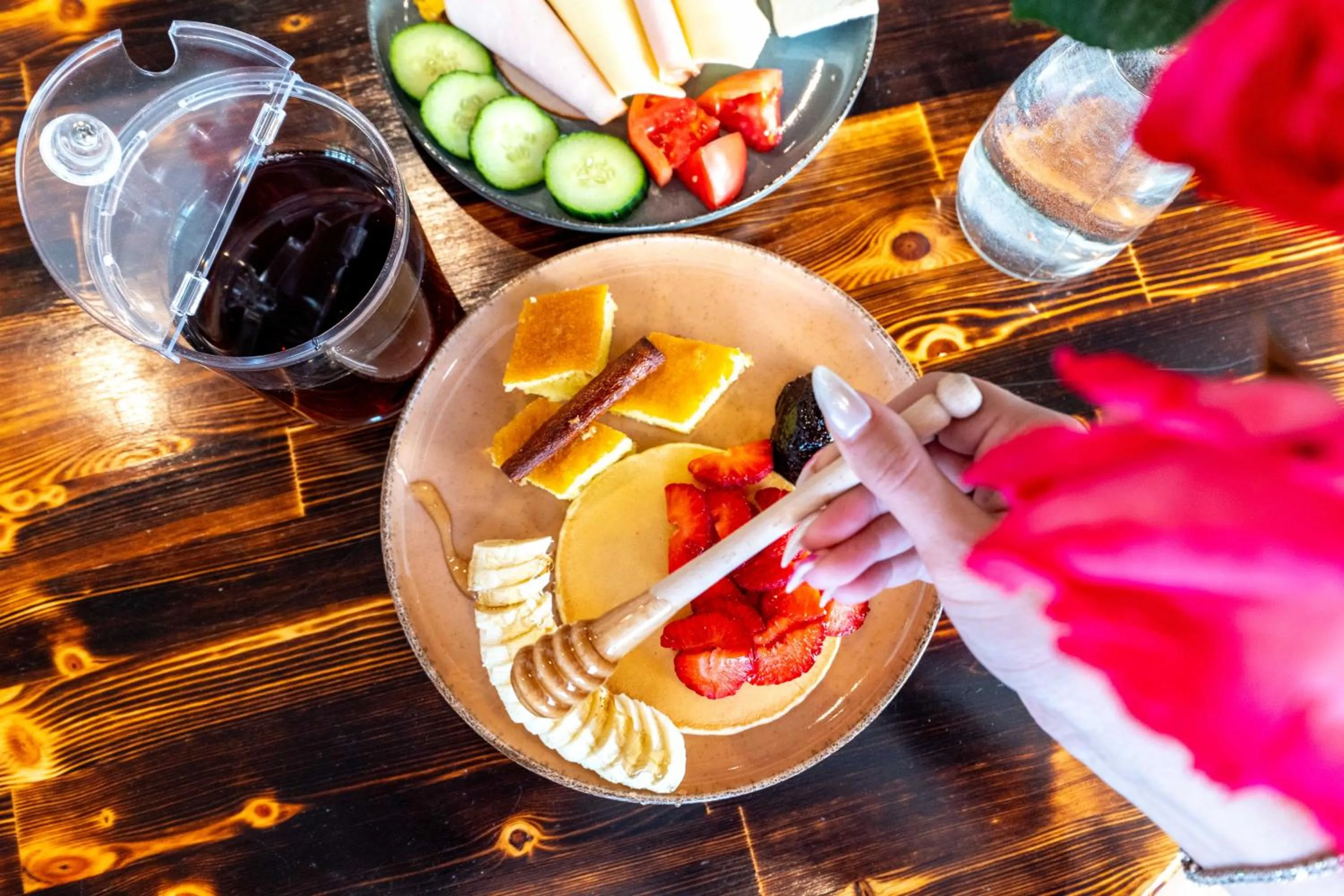 Food in Hotel Piramida