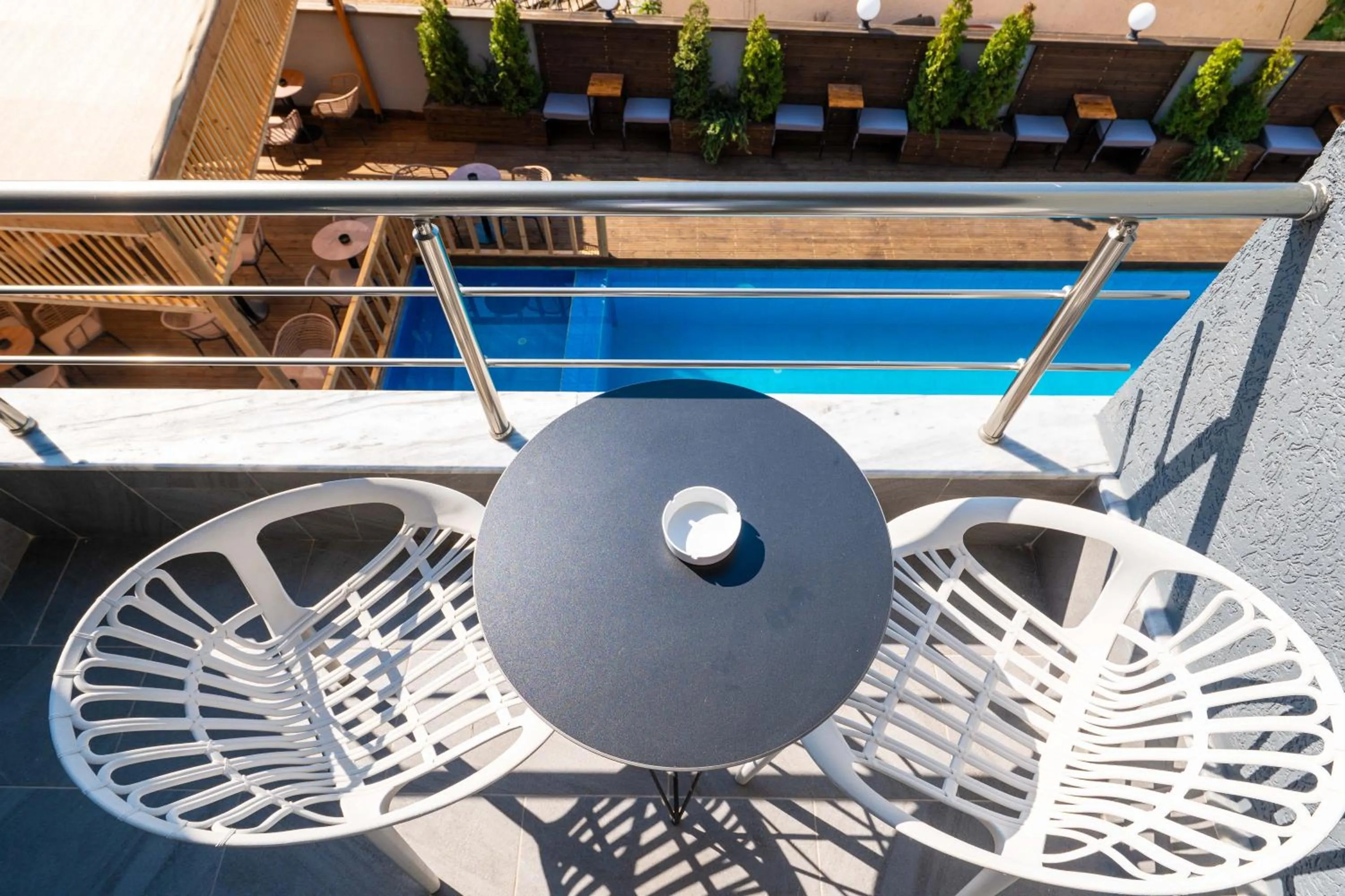 Balcony/Terrace in Hotel Piramida