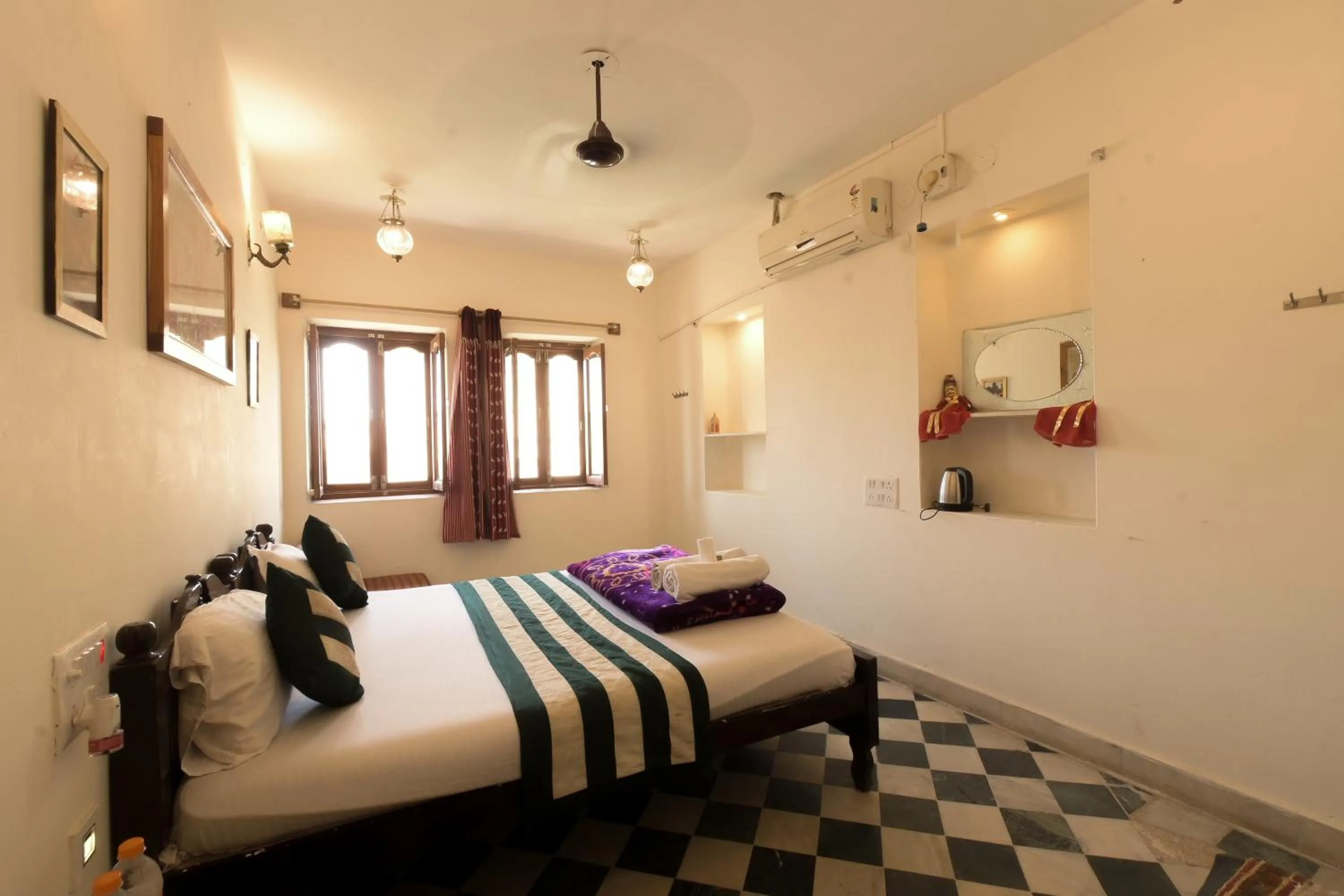 Photo of the whole room, Bed in Hotel Renuka