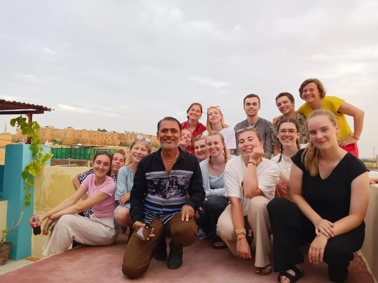 group of guests in Hotel Renuka