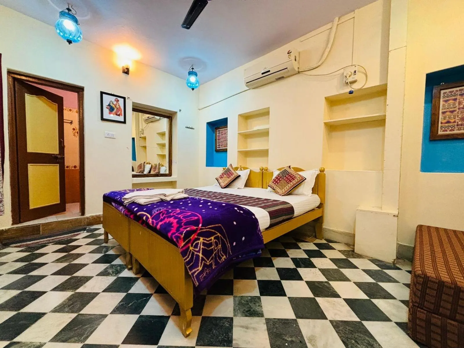 Bedroom, Bed in Hotel Renuka