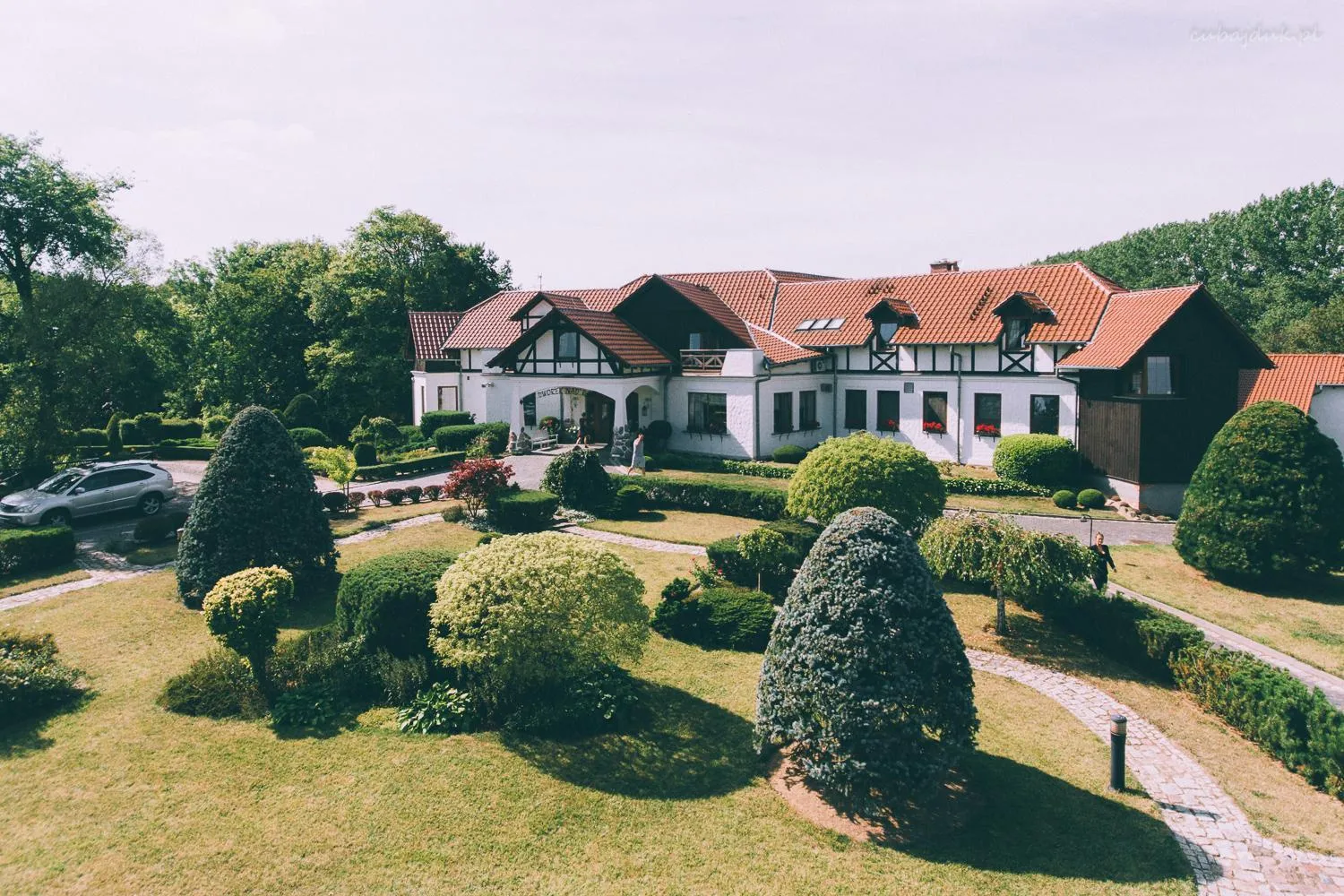 Property building in Hotel Dworek nad Regą