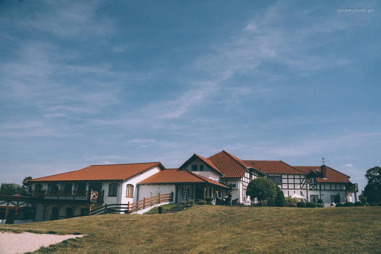 Garden in Hotel Dworek nad Regą