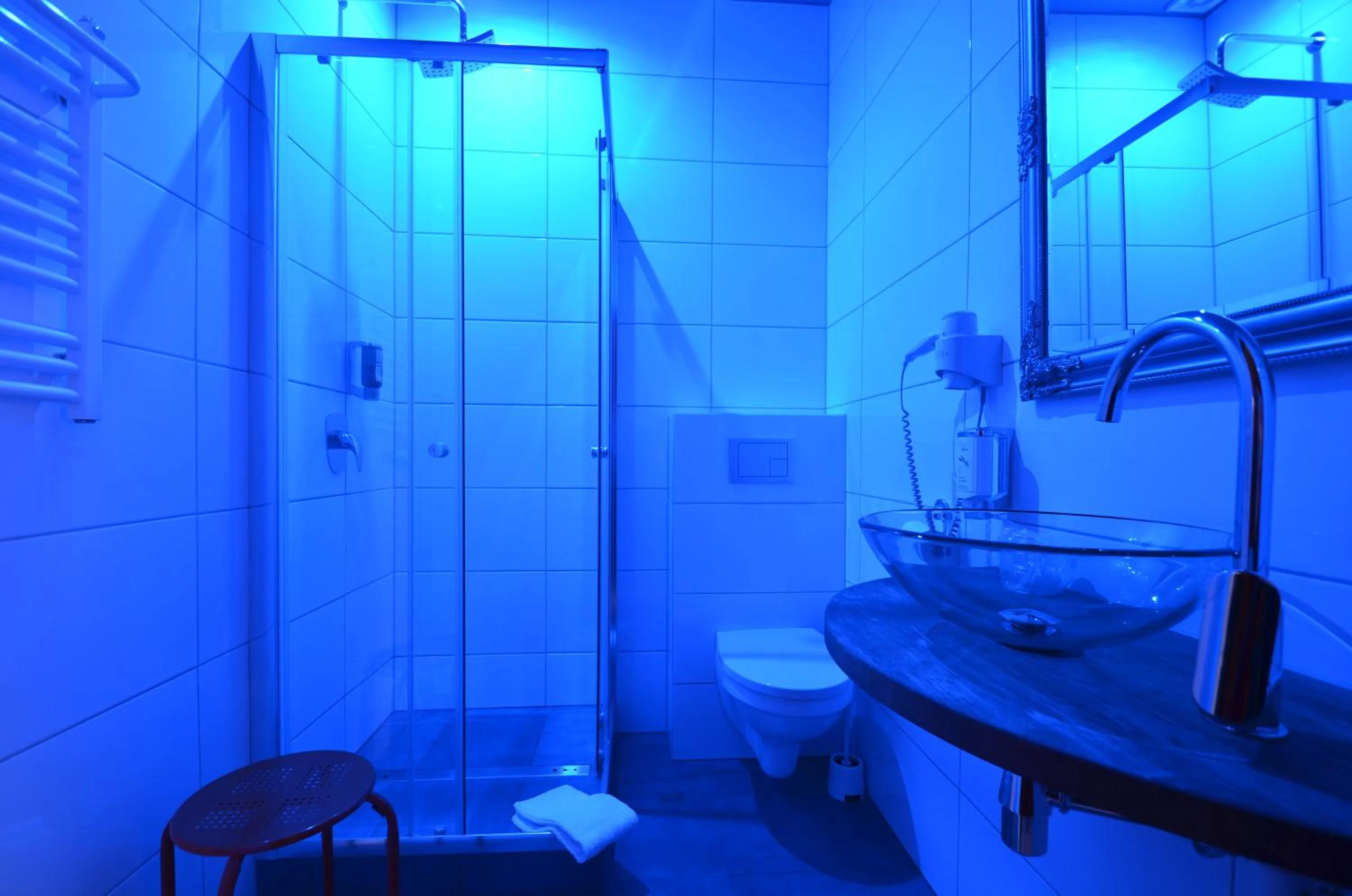 Shower in Hotel Dworek nad Regą