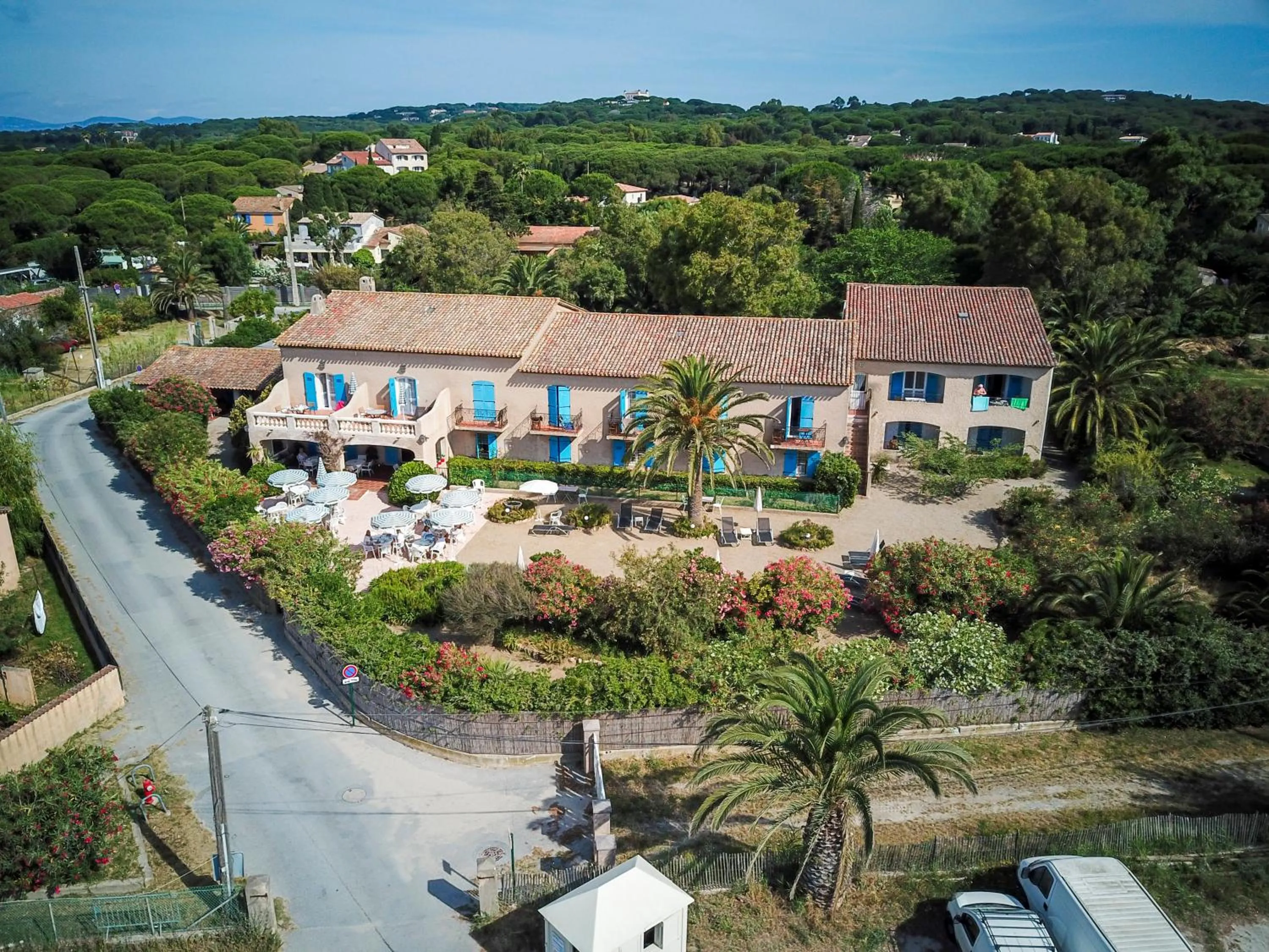 Bird's eye view in Hôtel Saint Andre