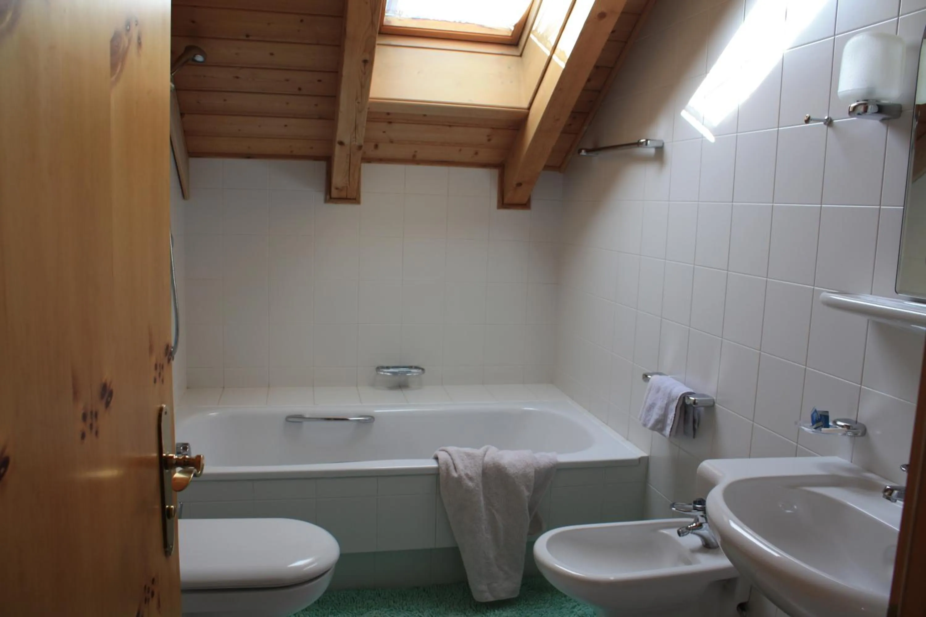 Bathroom in Gasthof Obermair