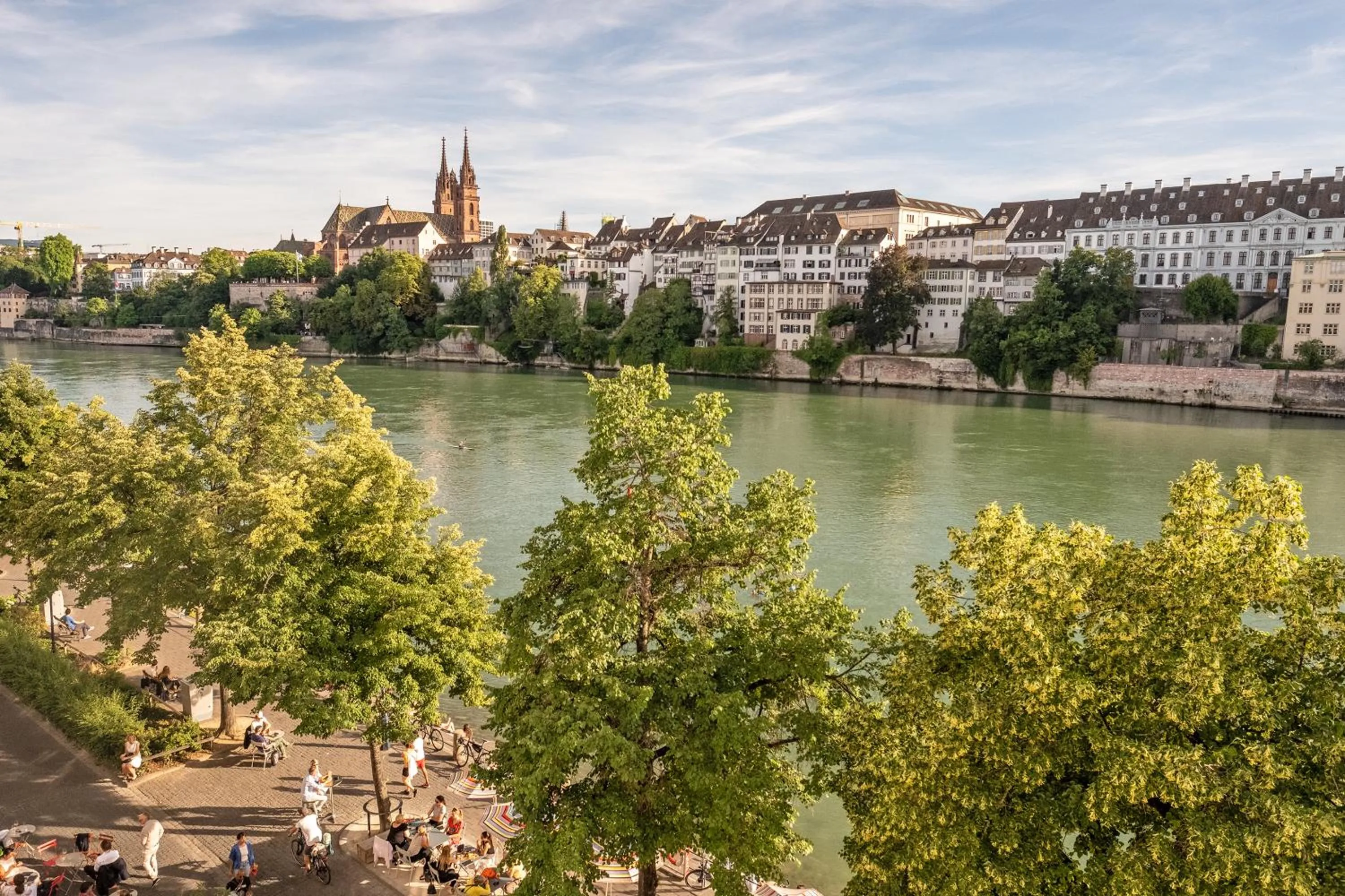 River view in Krafft Basel