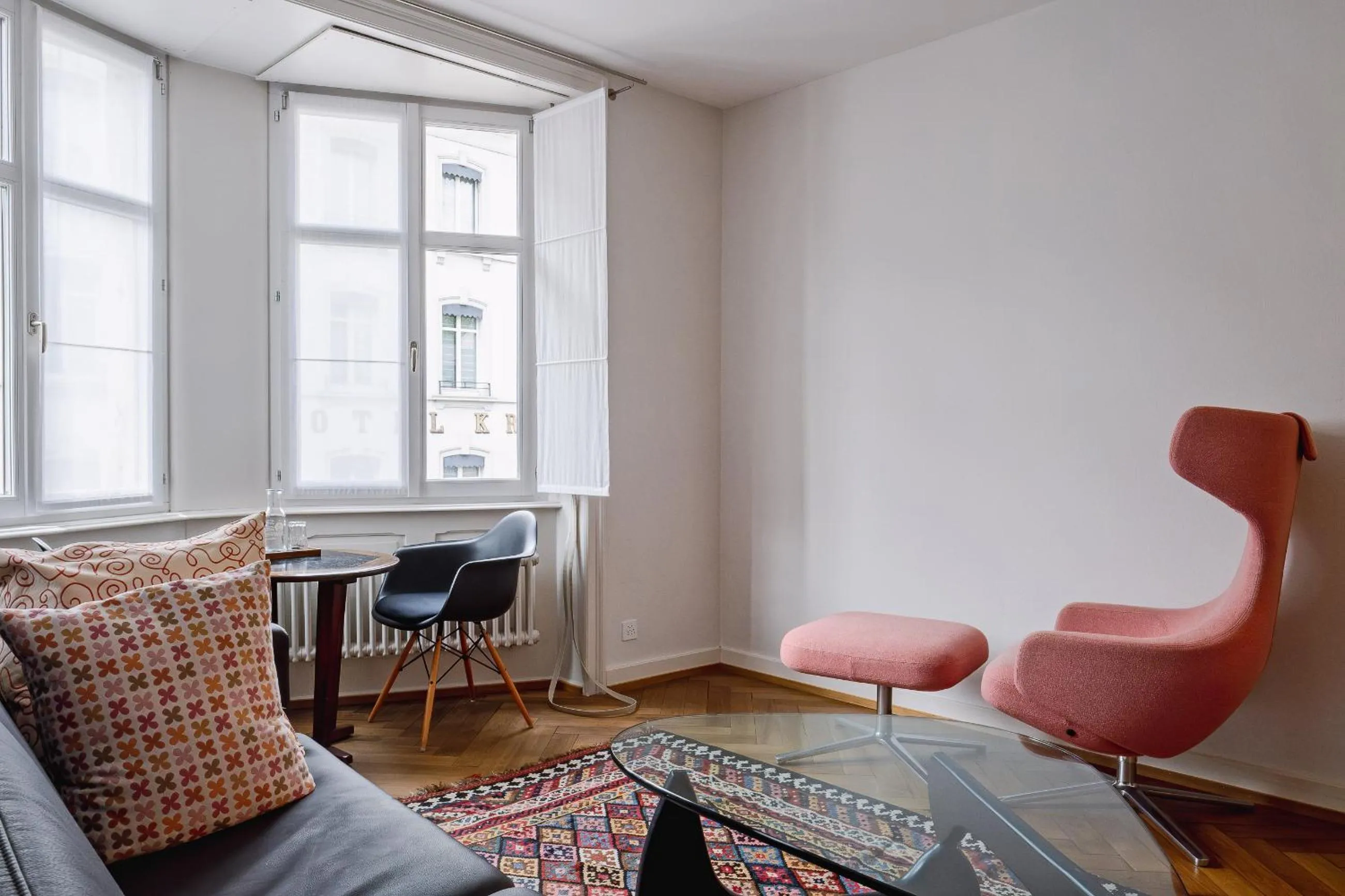 Seating area in Krafft Basel