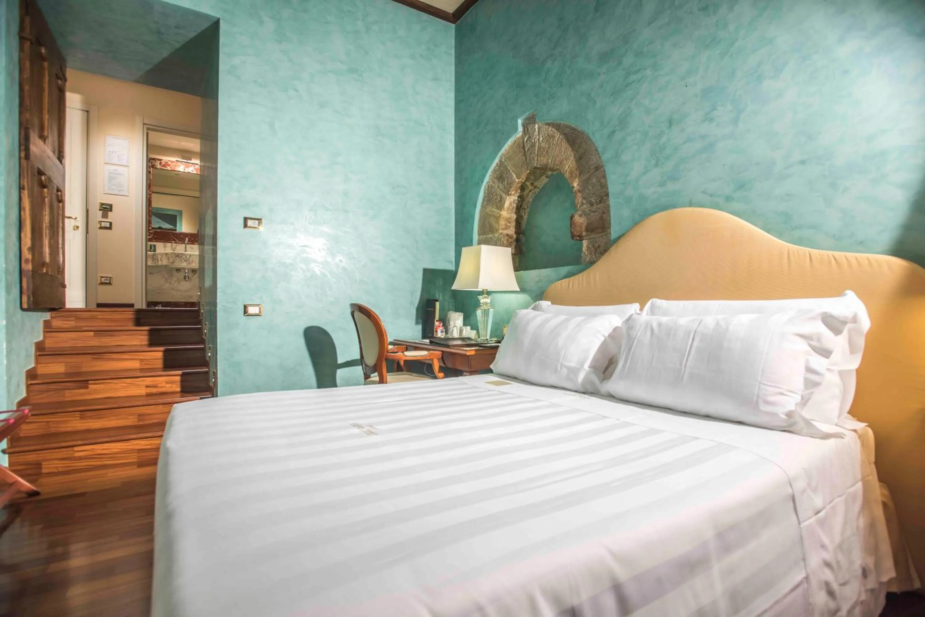 Photo of the whole room, Bed in Golden Tower Hotel & Spa