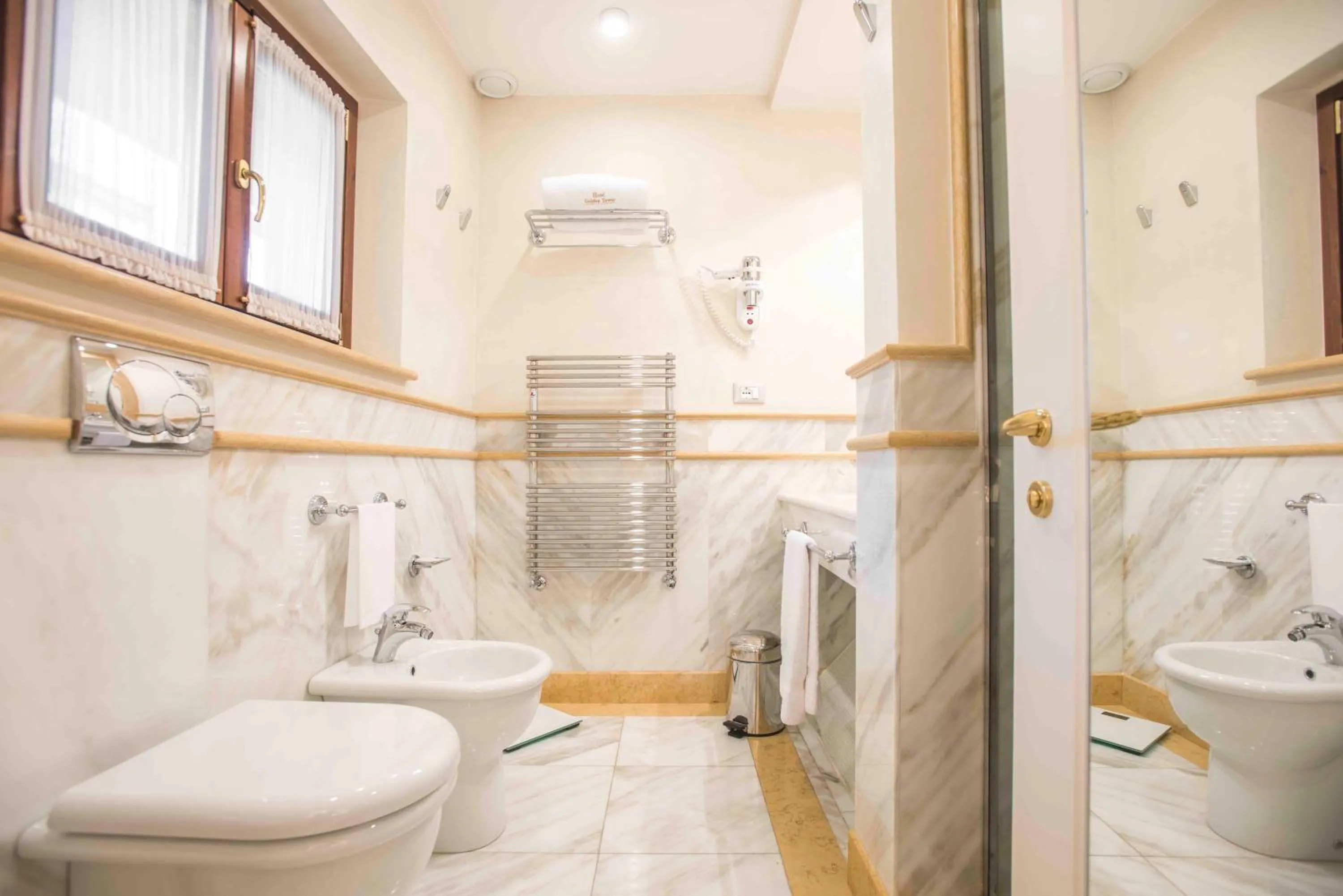 Bathroom in Golden Tower Hotel & Spa
