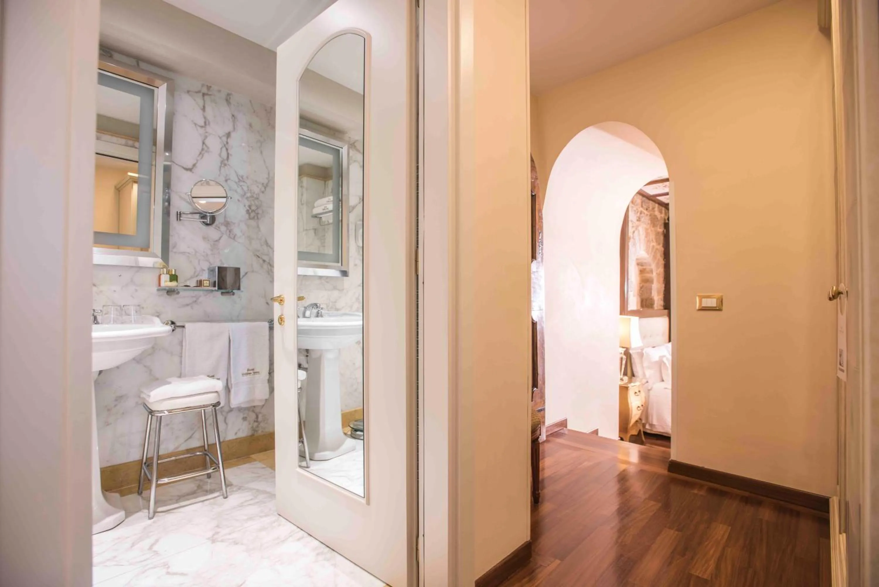 Bathroom in Golden Tower Hotel & Spa