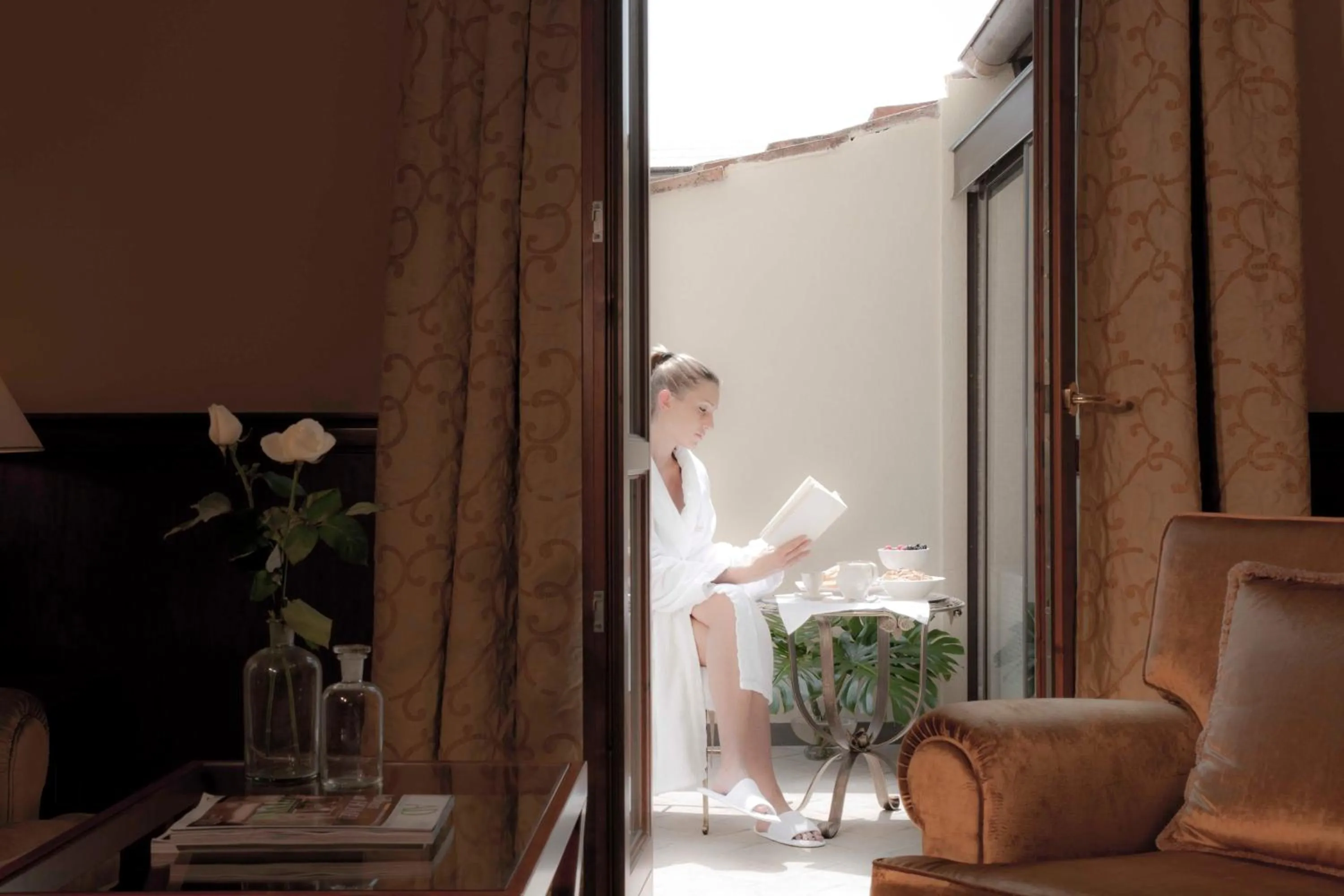 Balcony/Terrace in Golden Tower Hotel & Spa