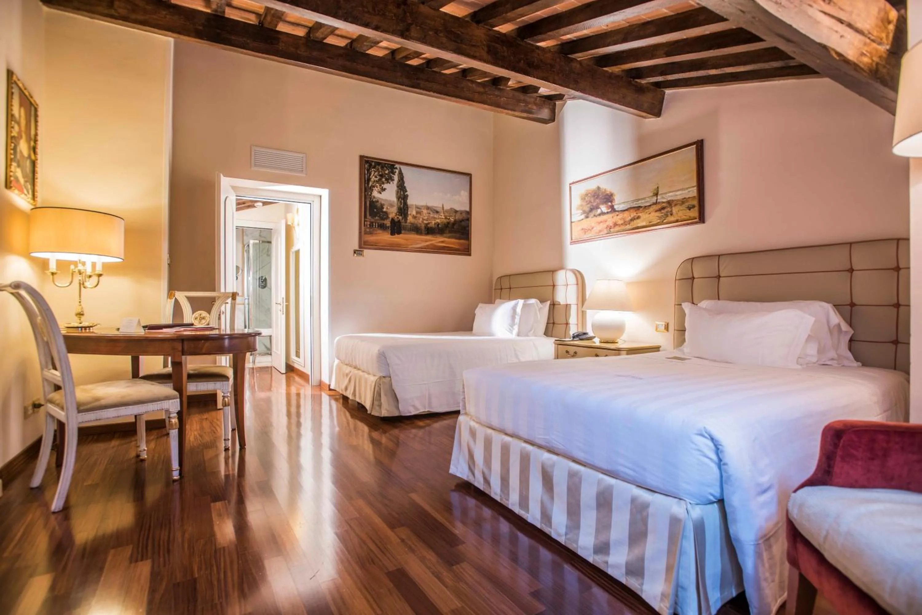 Photo of the whole room, Bed in Golden Tower Hotel & Spa