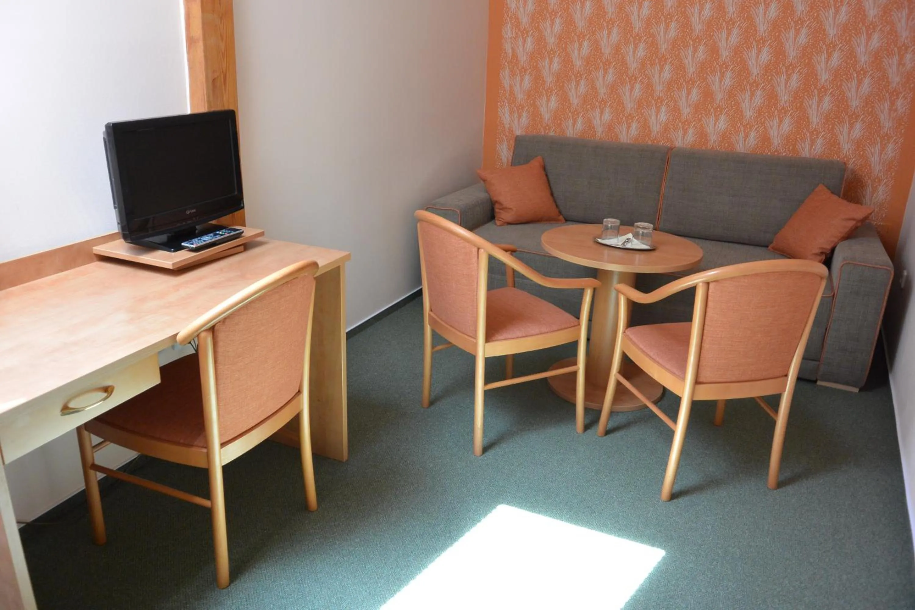 Living room in Hotel Bílý jednorožec