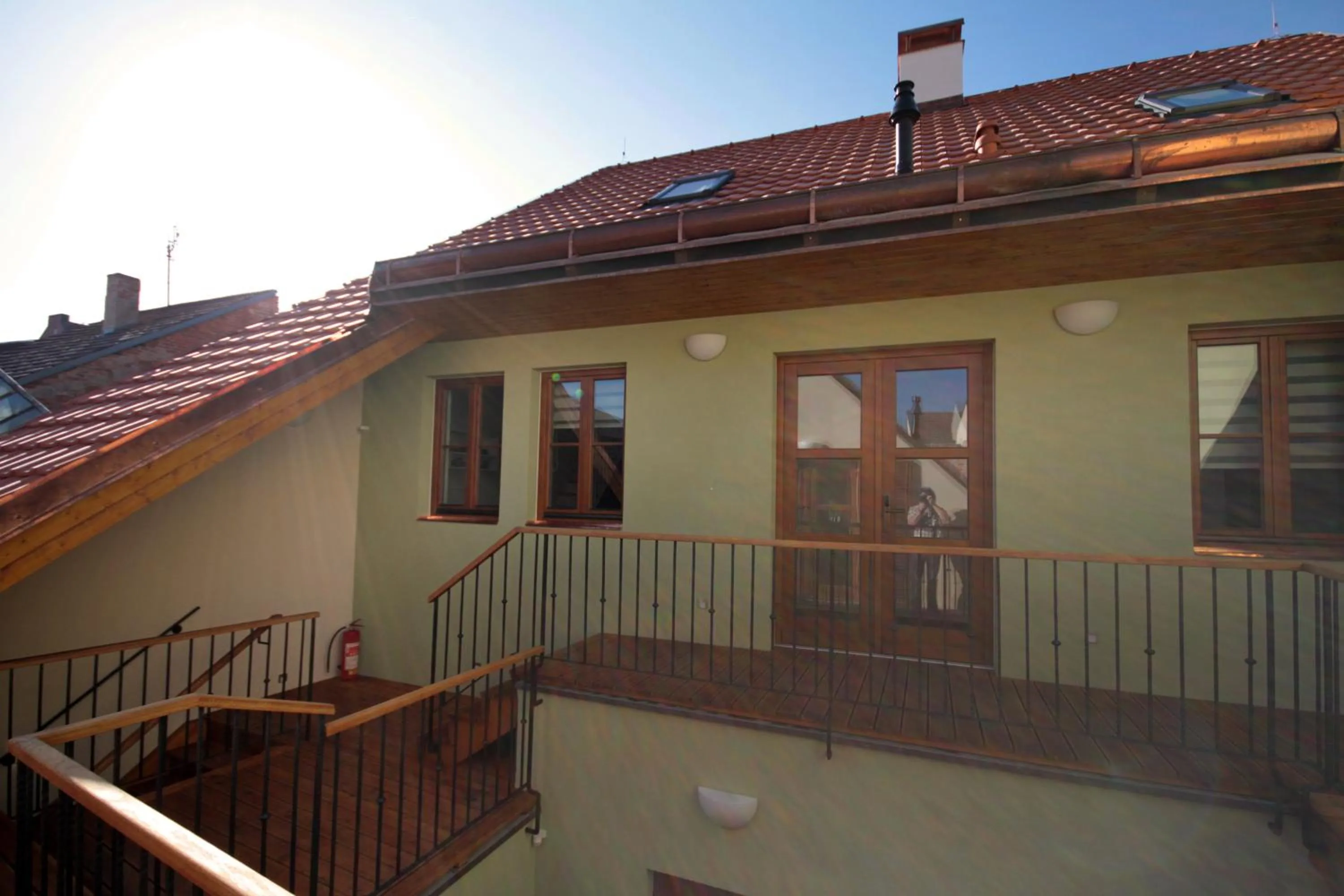 Facade/entrance in Hotel Bílý jednorožec