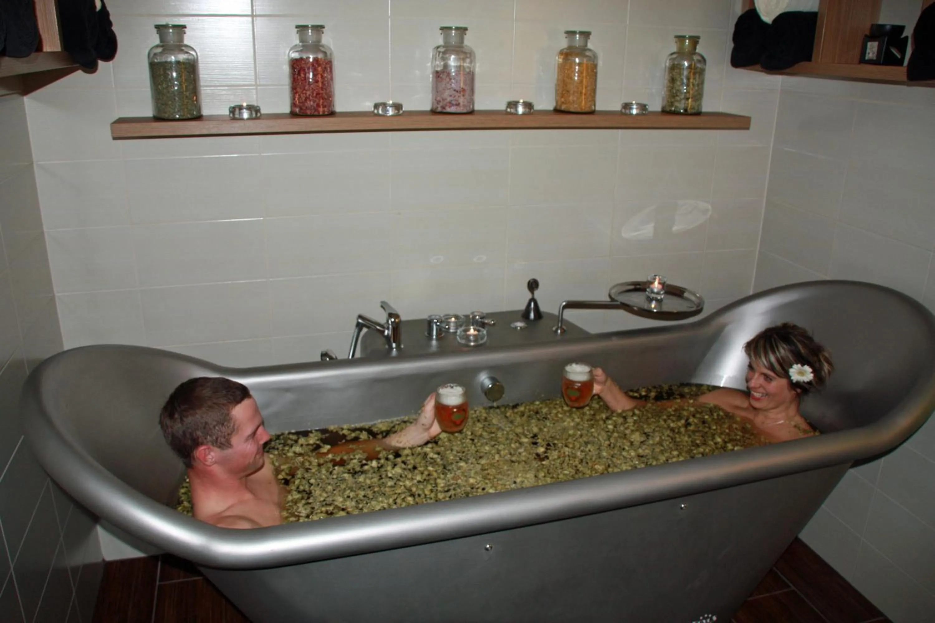 Spa and wellness centre/facilities in Hotel Bílý jednorožec