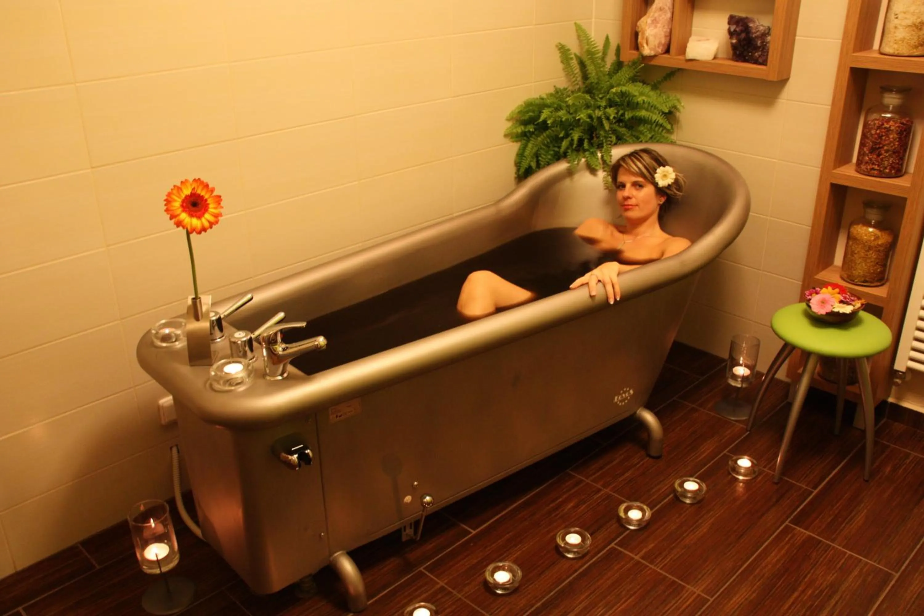 Spa and wellness centre/facilities in Hotel Bílý jednorožec