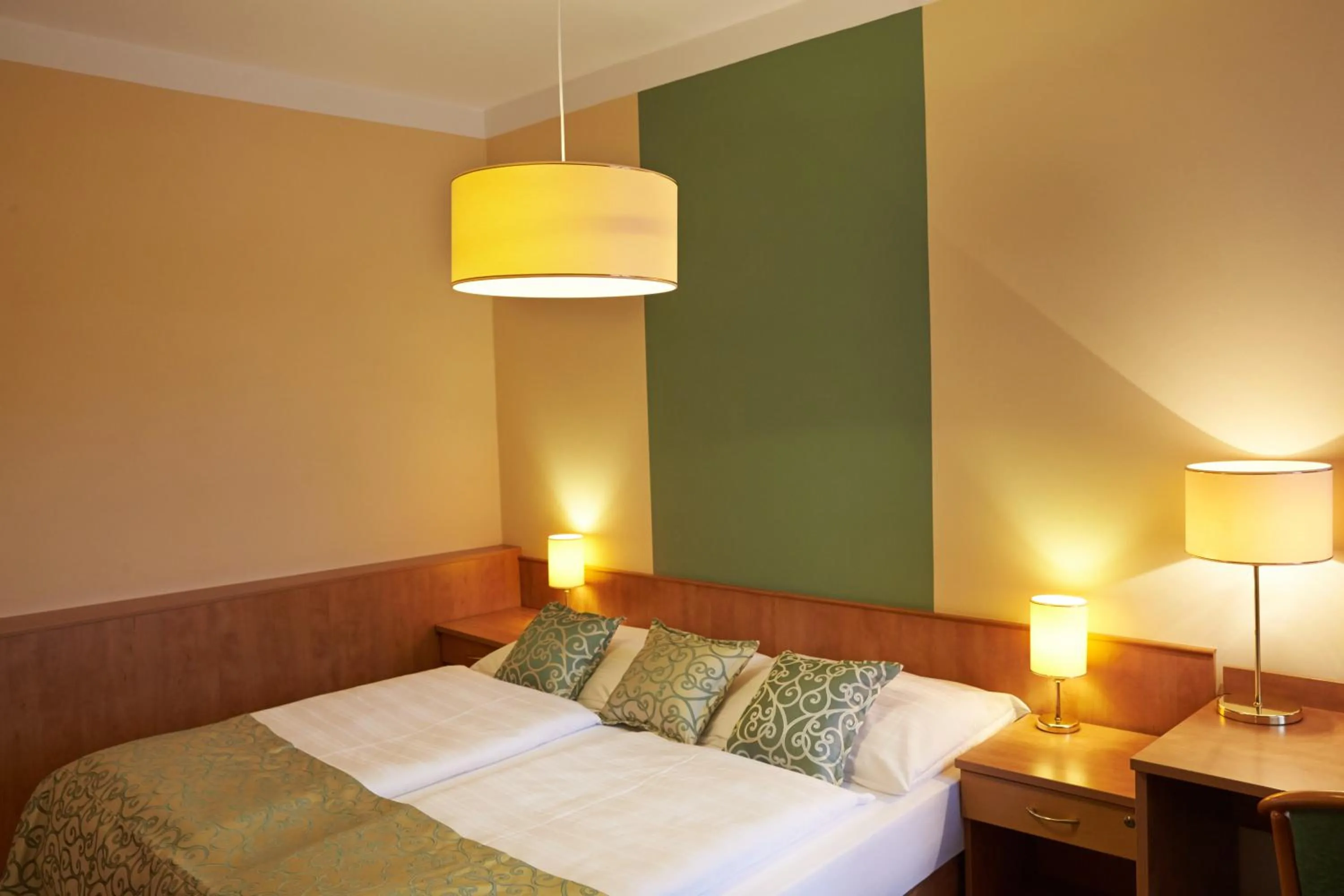 Bed in Hotel Bílý jednorožec